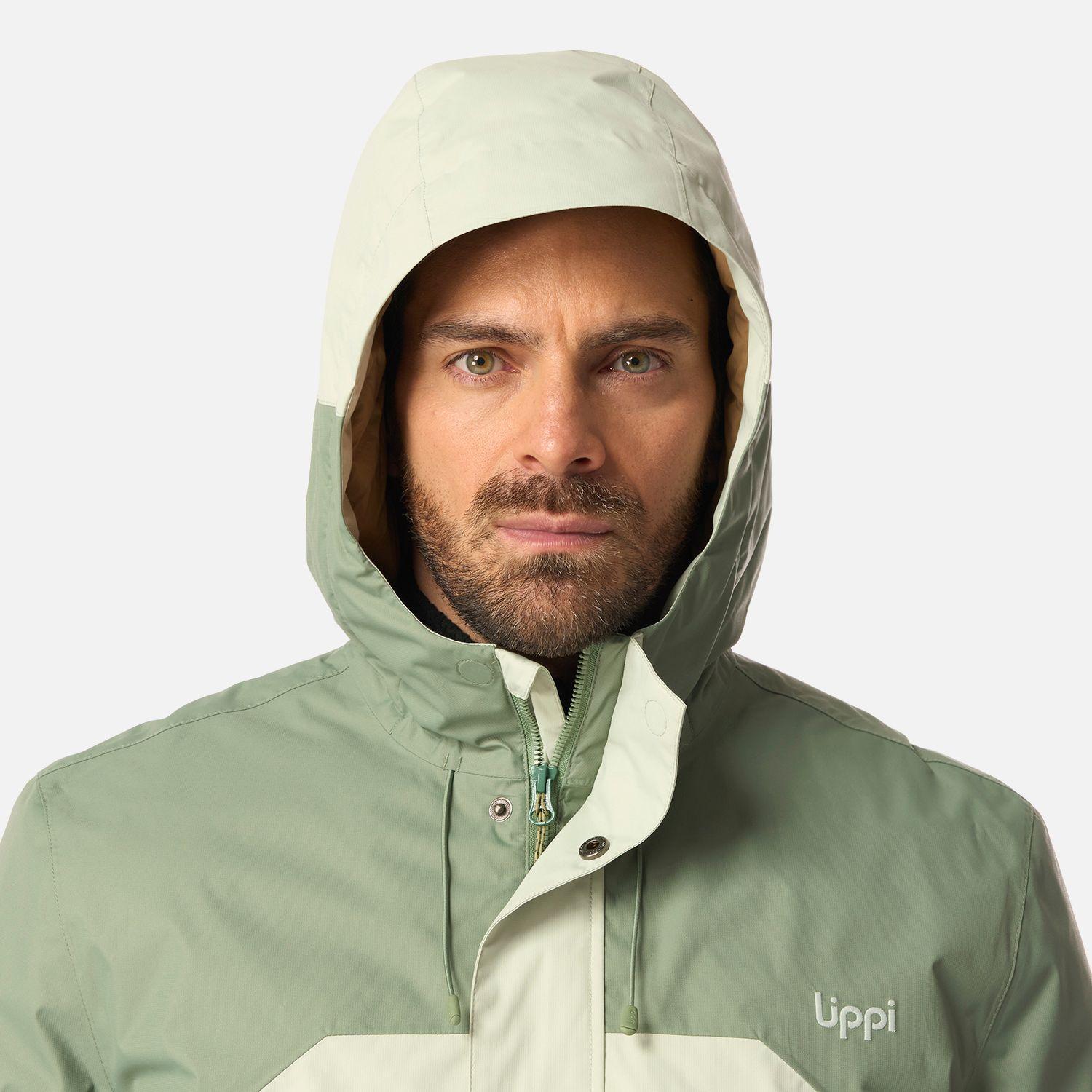 Chaqueta Hombre Gunther B-Dry Hoody Jacket Jade Oscuro Lippi I26-3