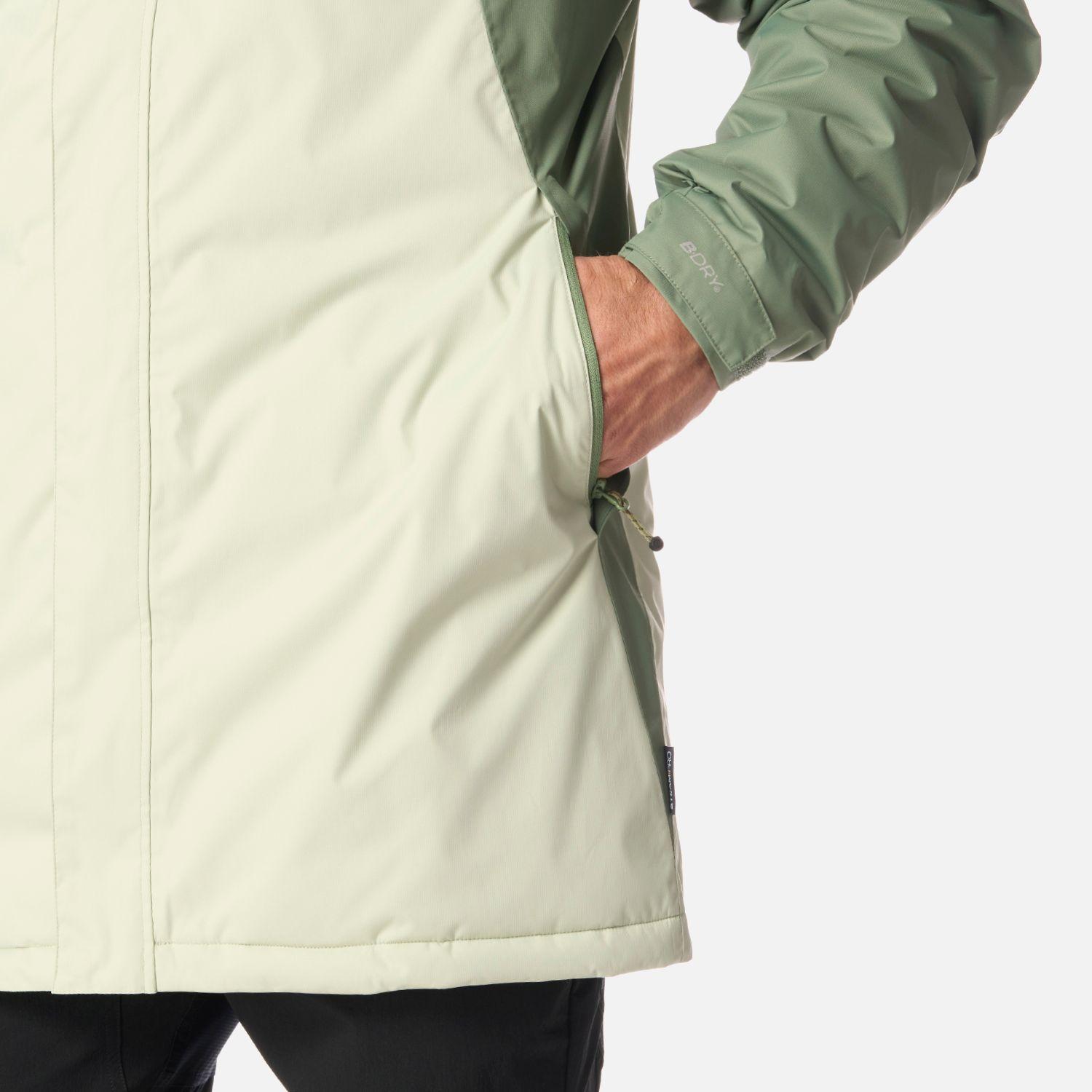 Chaqueta Hombre Gunther B-Dry Hoody Jacket Jade Oscuro Lippi I26-4