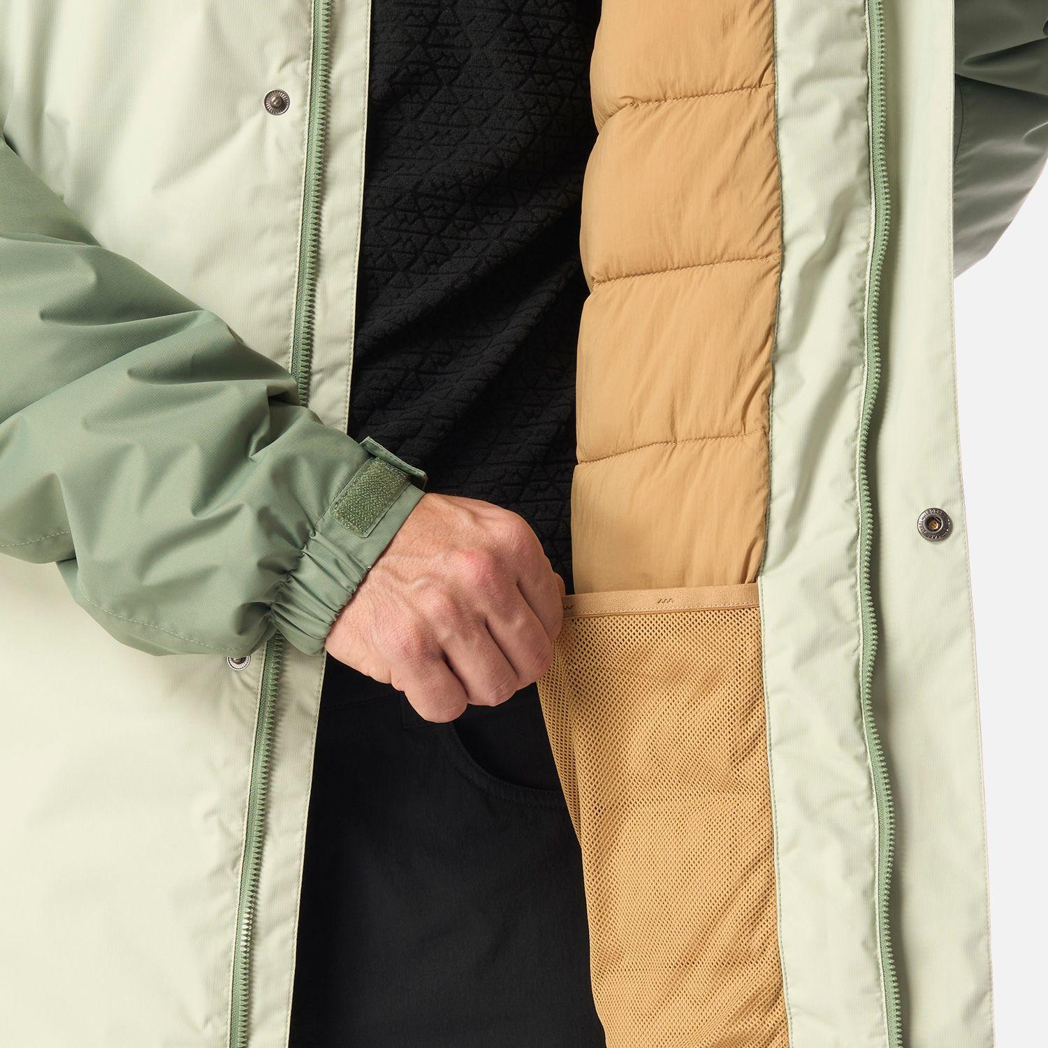 Chaqueta Hombre Gunther B-Dry Hoody Jacket Jade Oscuro Lippi I26-5