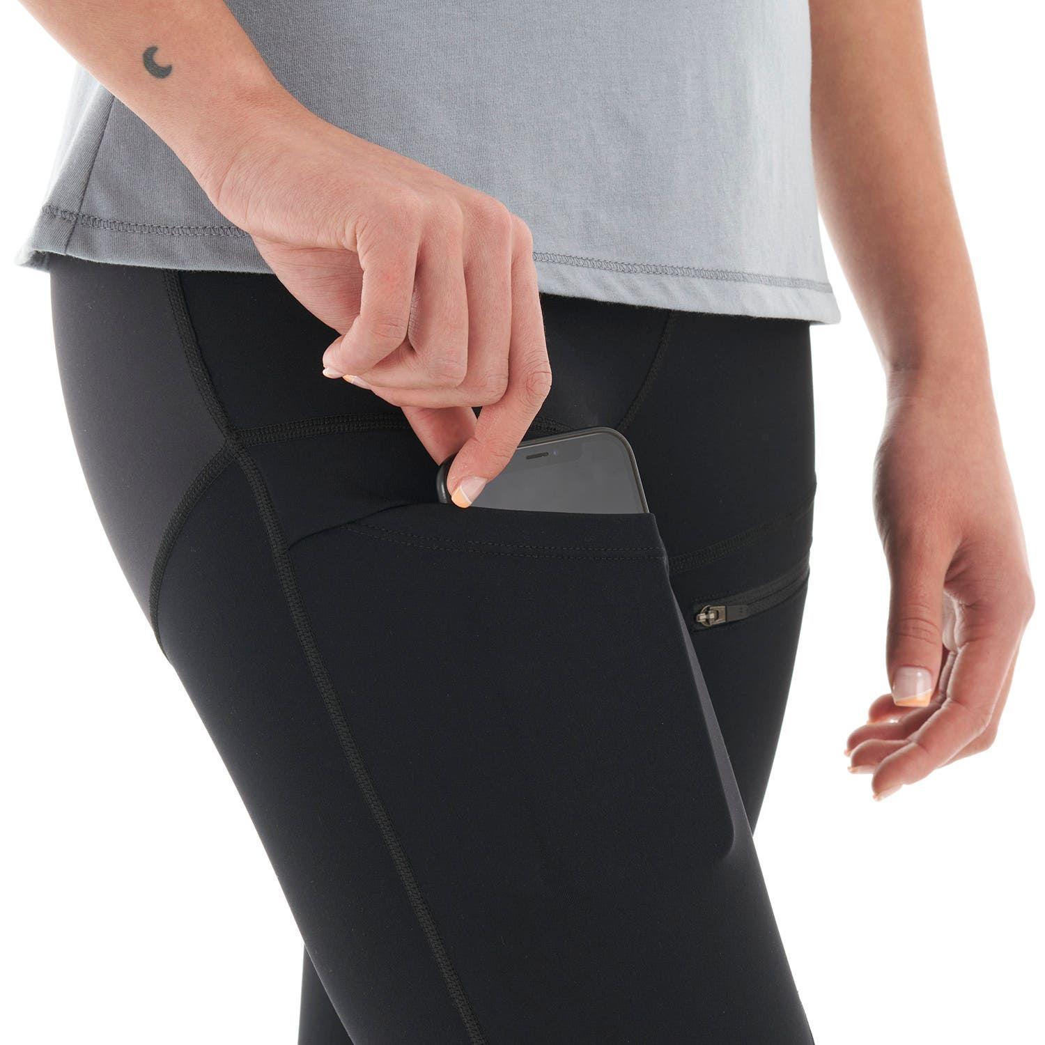 Calza Mujer In-Action Trekking Leggings Negro Lippi V22-6