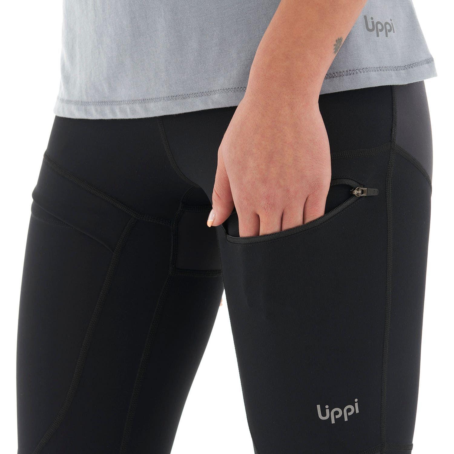 Calza Mujer In-Action Trekking Leggings Negro Lippi V22-7
