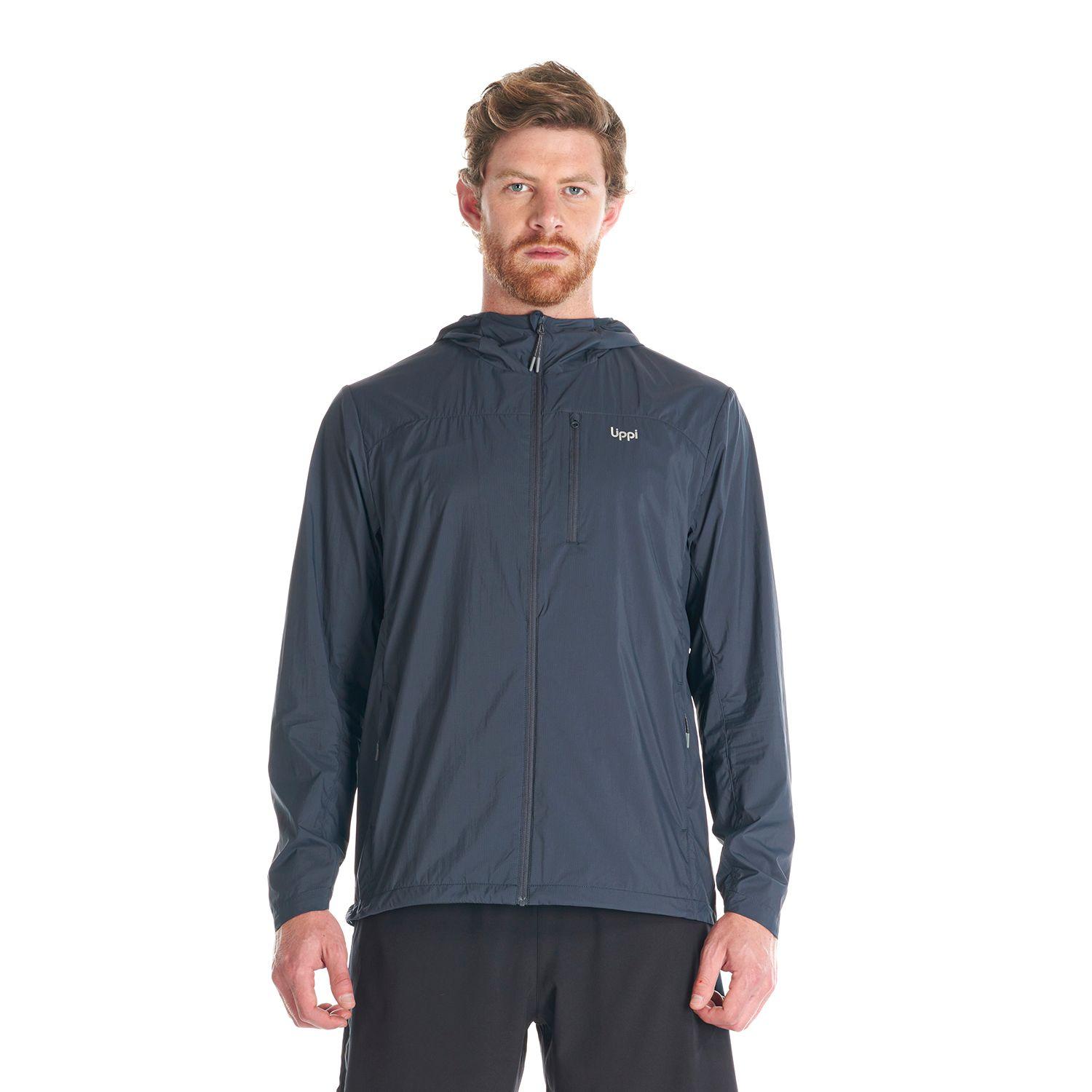 Chaqueta Hombre Spry WindBreaker Hoody Jacket Azul Noche Lippi-1