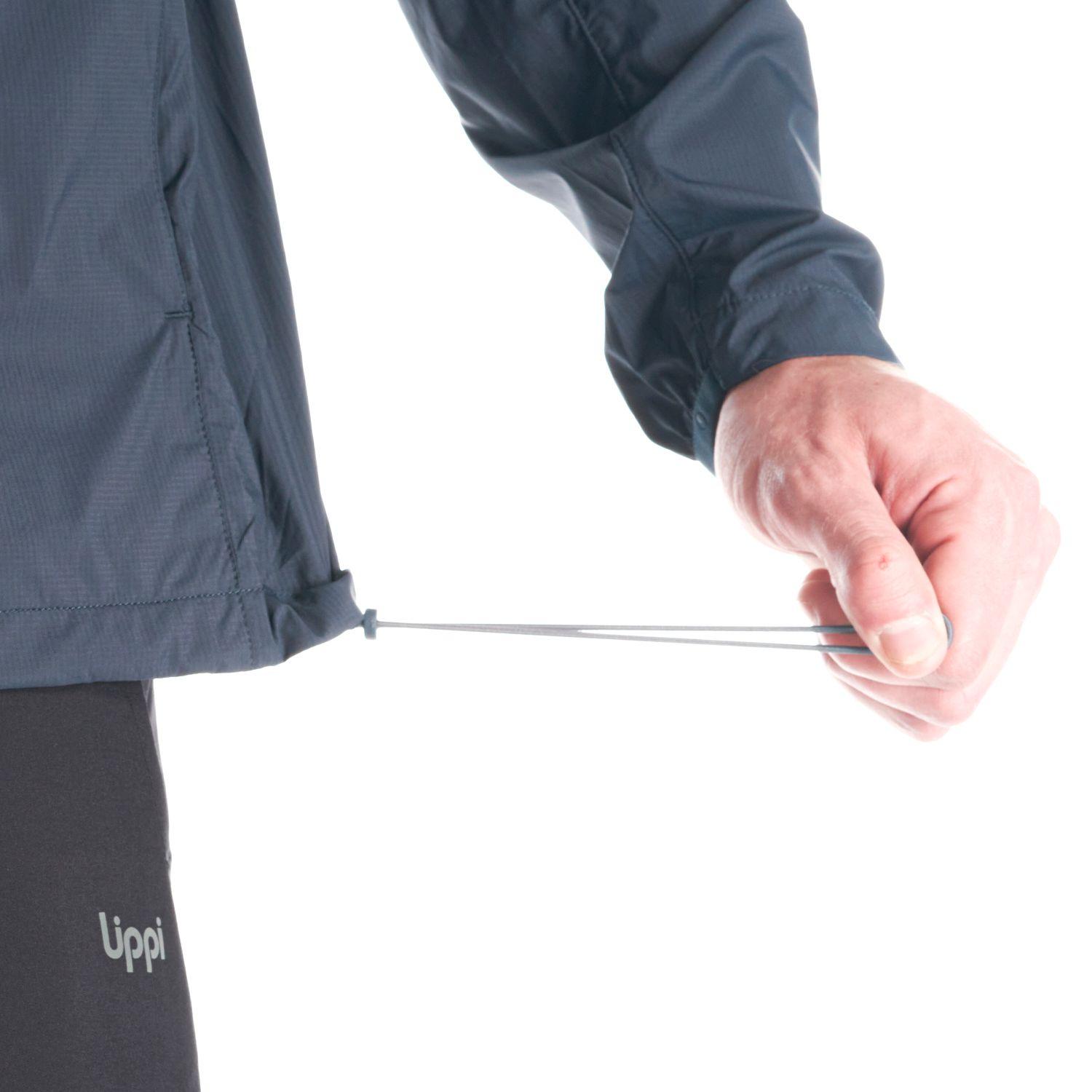 Chaqueta Hombre Spry WindBreaker Hoody Jacket Azul Noche Lippi-9
