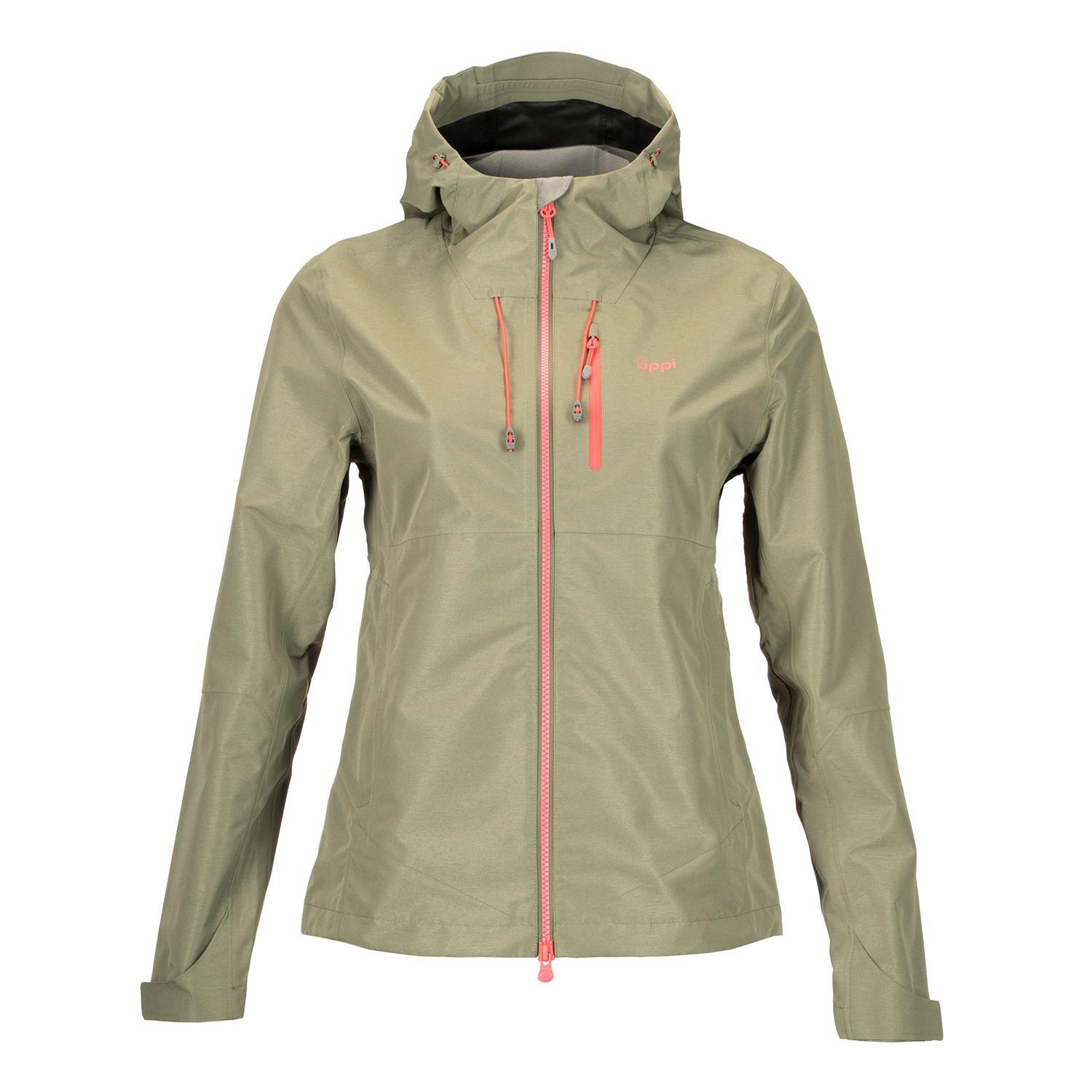 Chaqueta Mujer Summit B-Dry Hoody Jacket Verde Mate Lippi-0