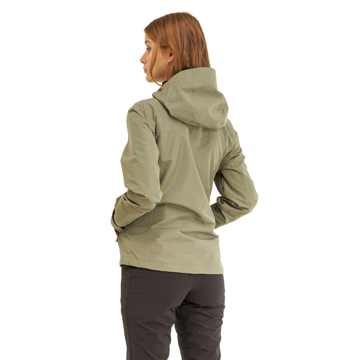 Chaqueta Mujer Summit B-Dry Hoody Jacket Verde Mate Lippi-2