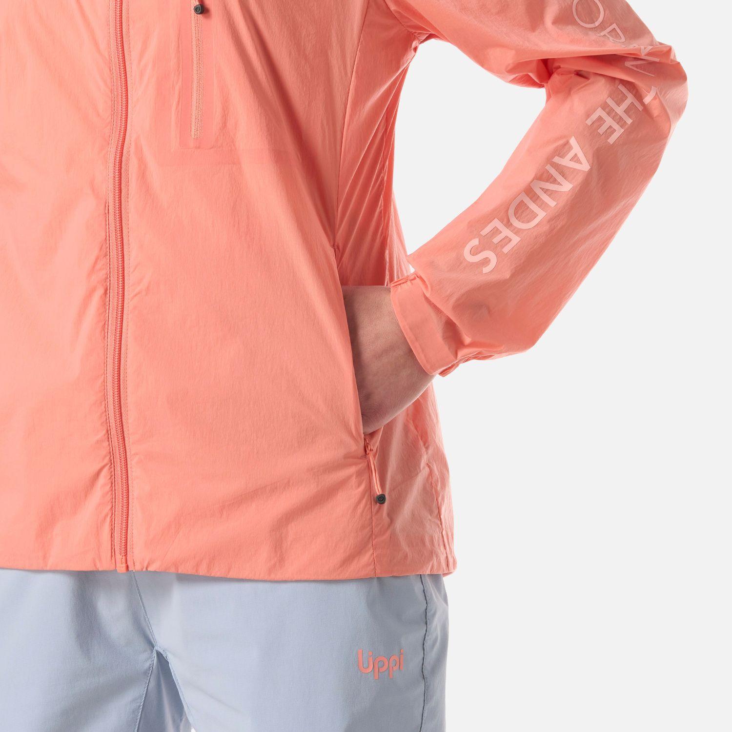 Chaqueta Mujer Air Windblock Jacket Salmon Lippi V26-5