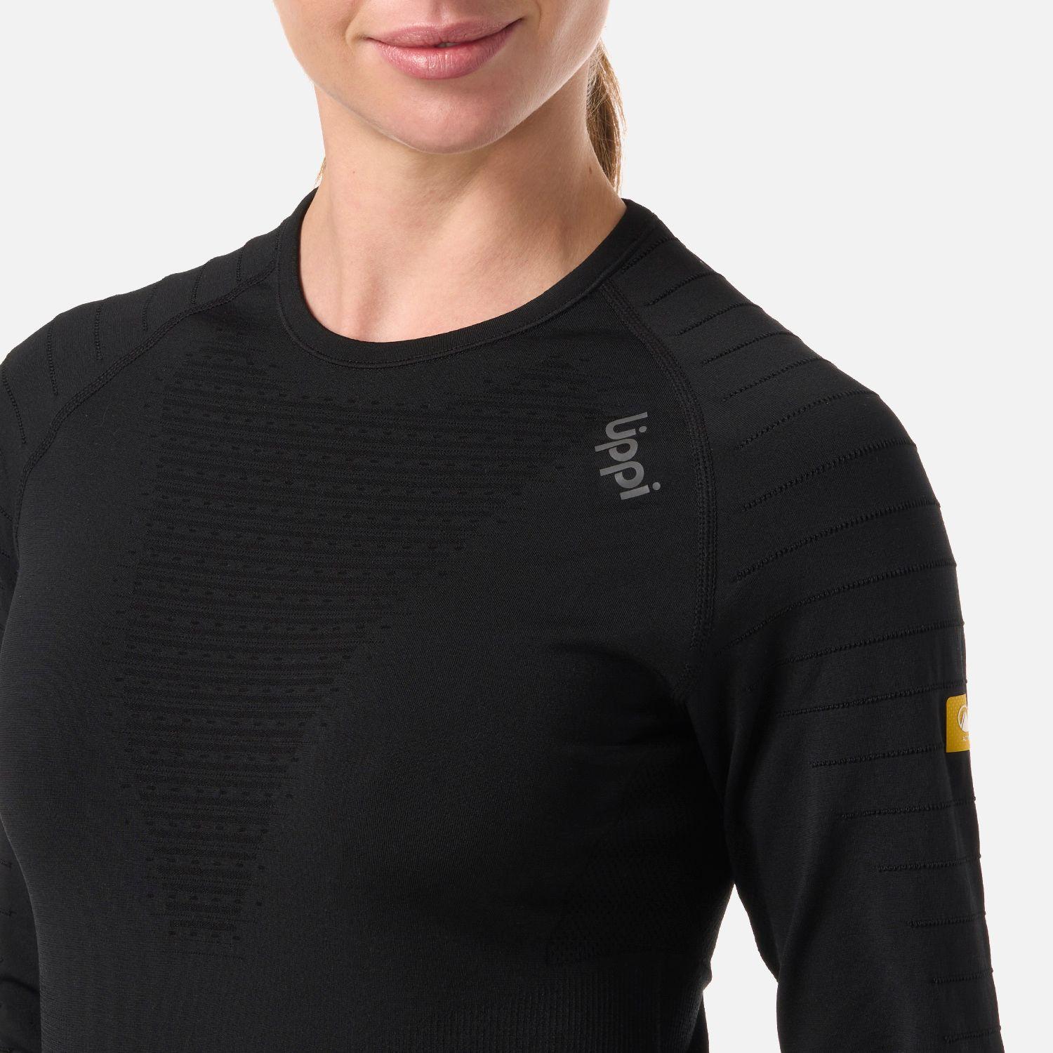 Primera Capa Mujer Skintec Active Warm Top Negro Lippi V26-3