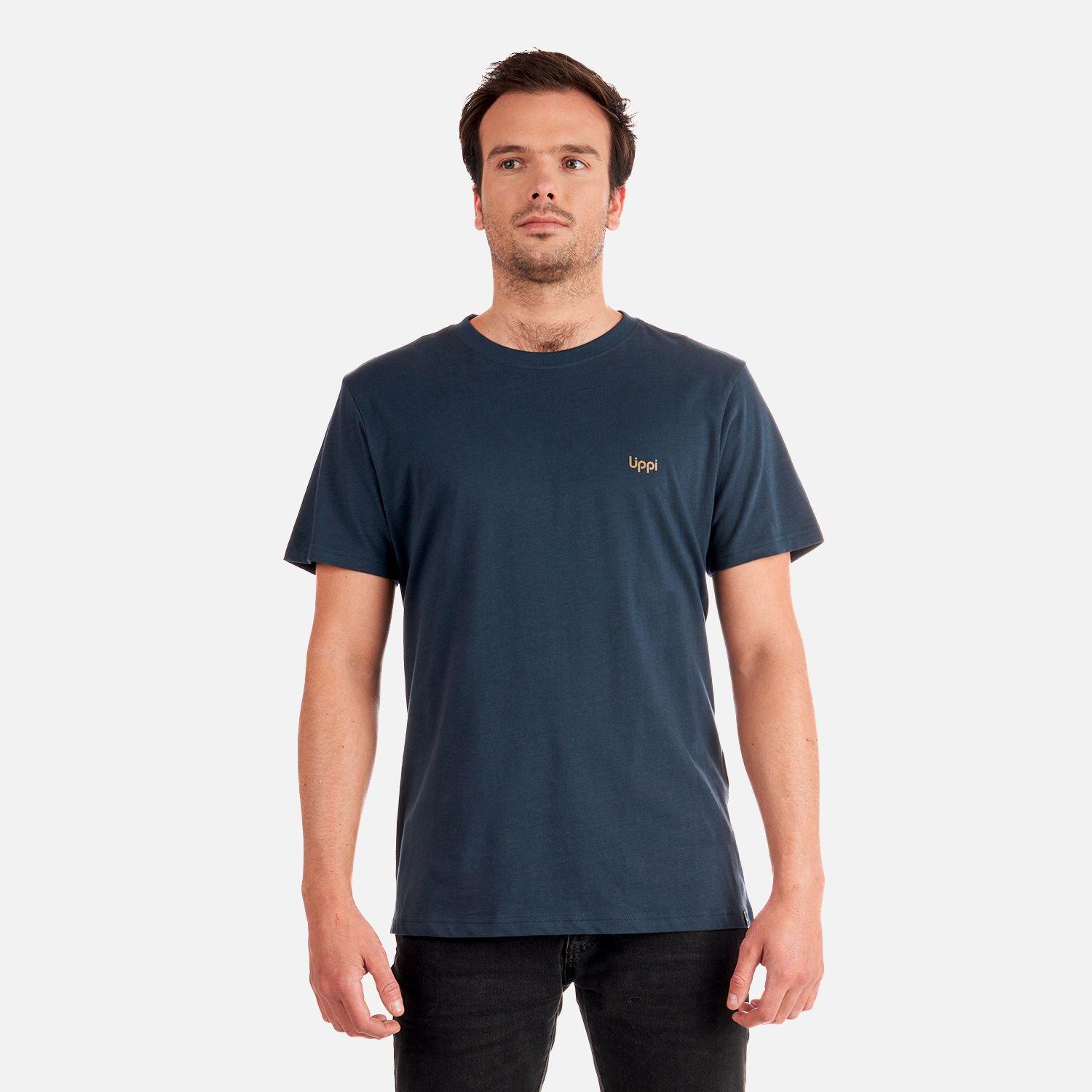 Polera Hombre Ulmo T-Shirt Azul Oscuro Lippi-1