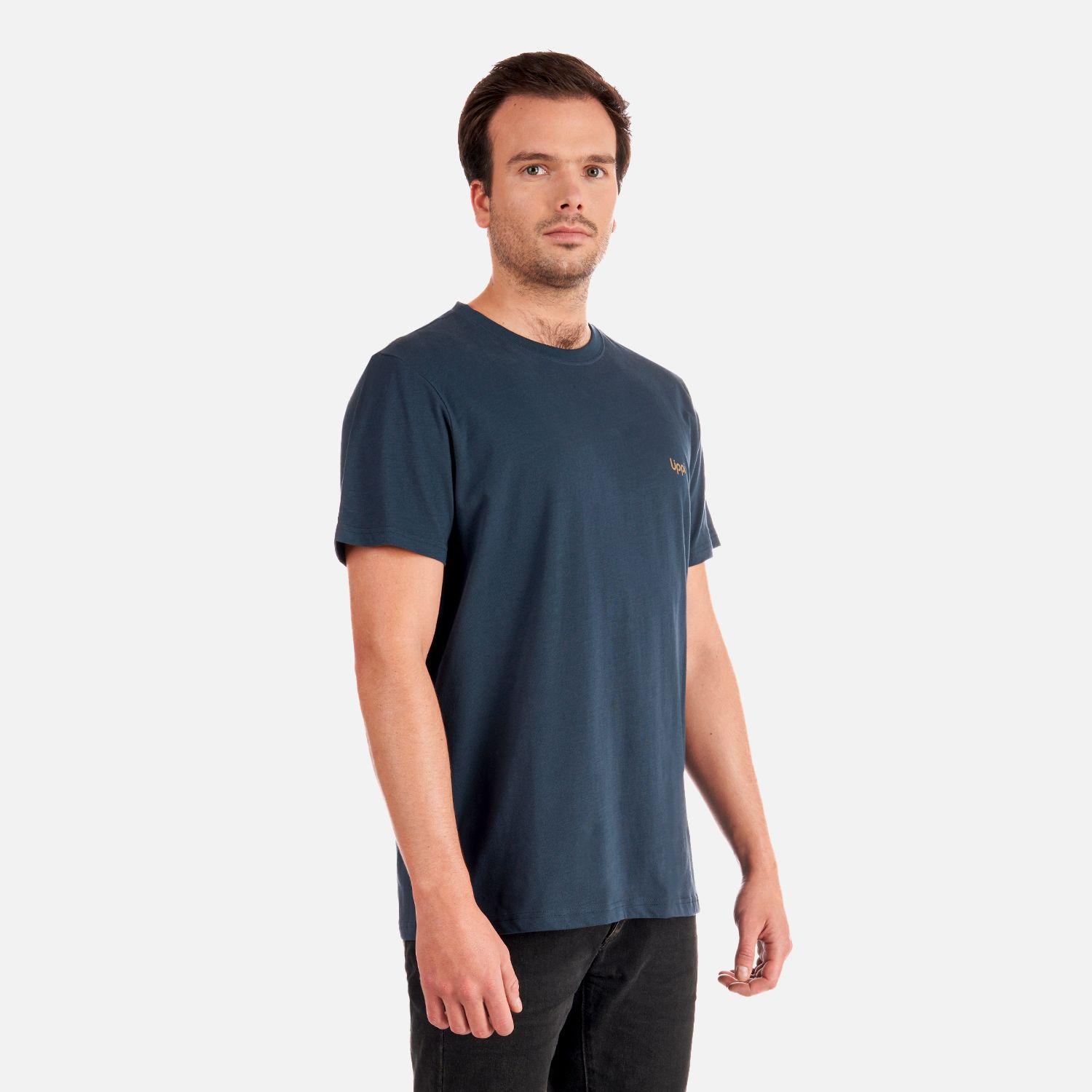 Polera Hombre Ulmo T-Shirt Azul Oscuro Lippi-2