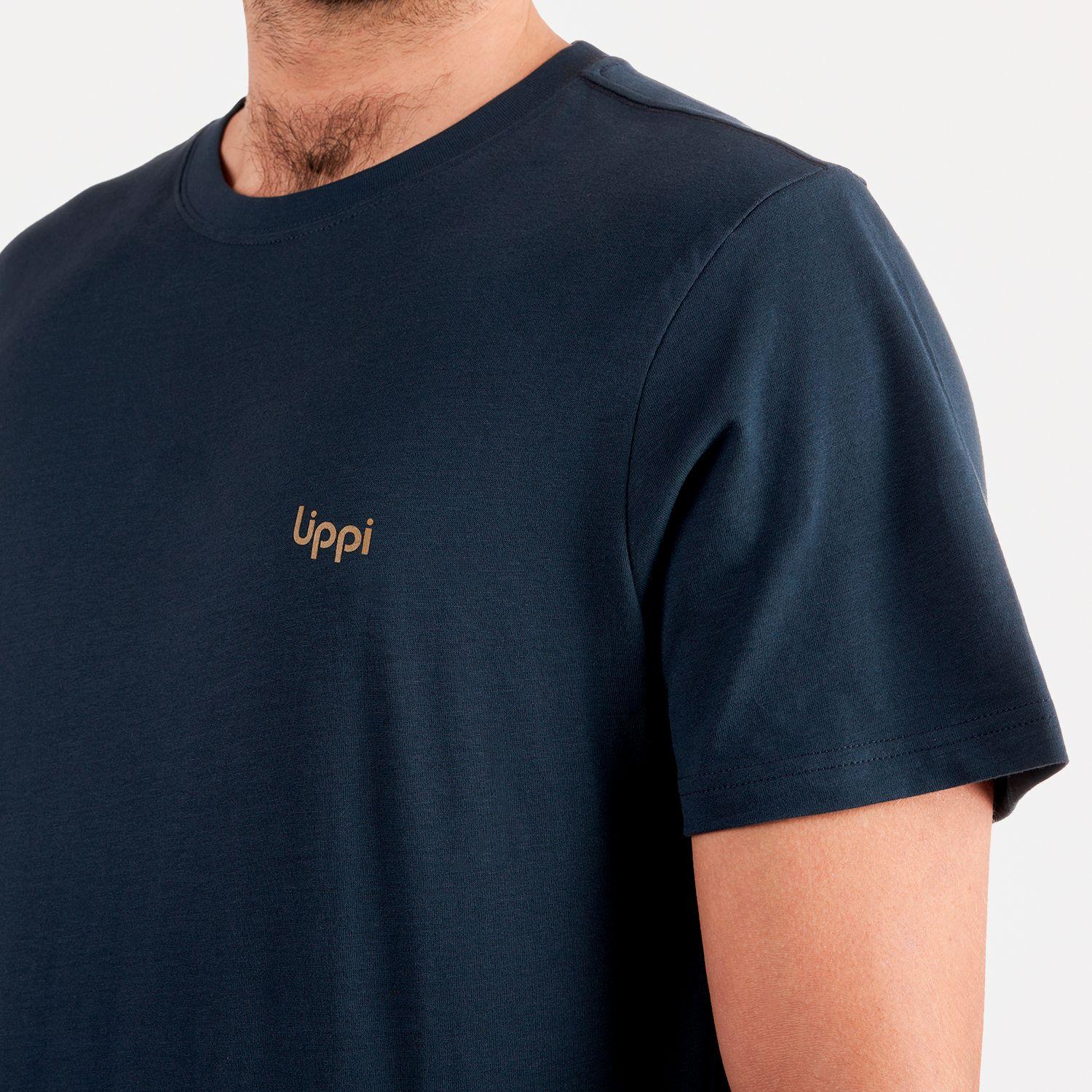 Polera Hombre Ulmo T-Shirt Azul Oscuro Lippi-5