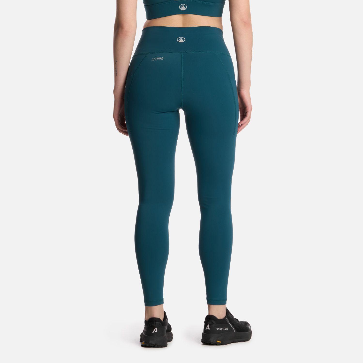 Calza Mujer In-Action Sport Leggings Petroleo Lippi V25-2