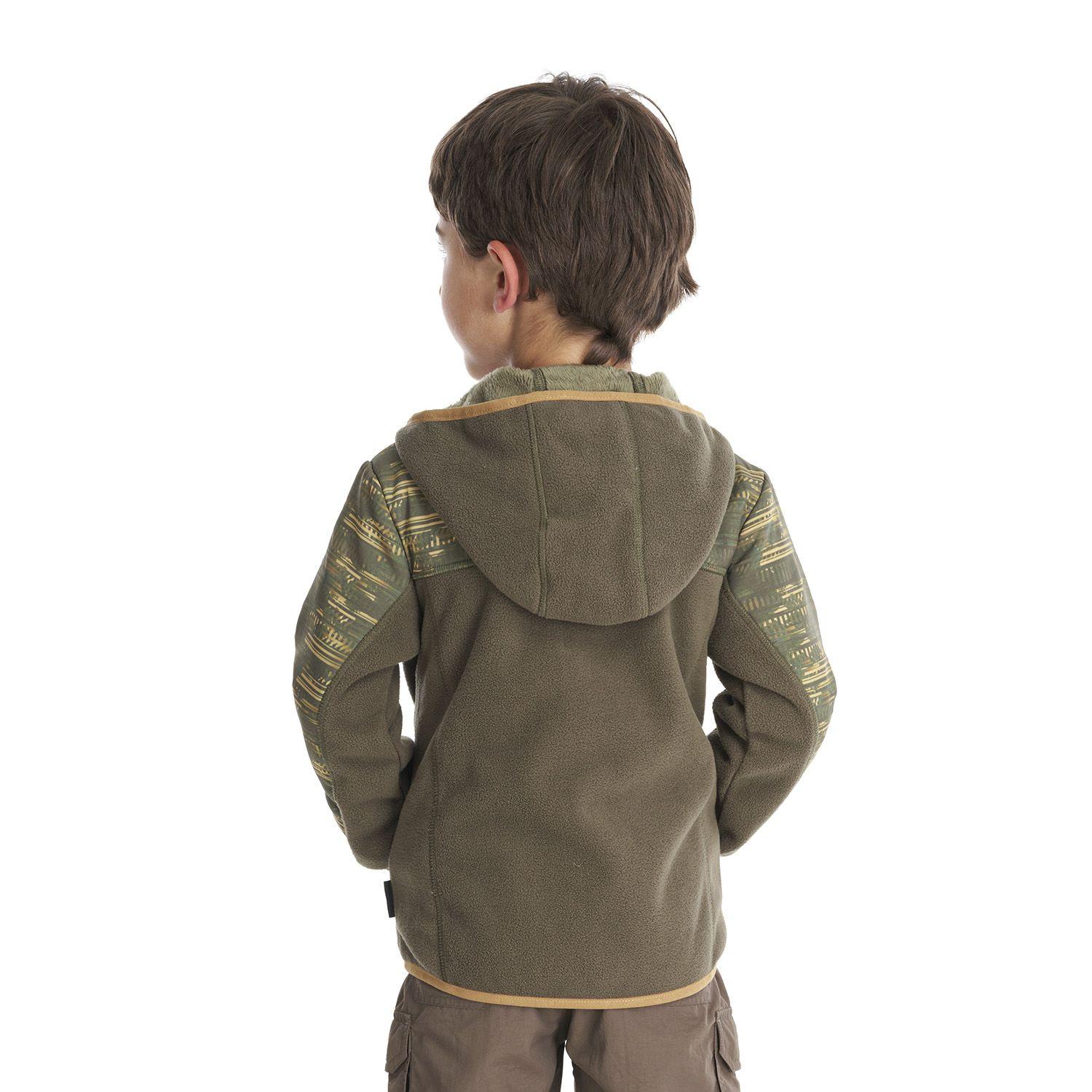 Chaqueta Niño Grillo Therm-Pro Hoody Jacket Verde Musgo Lippi V22-3