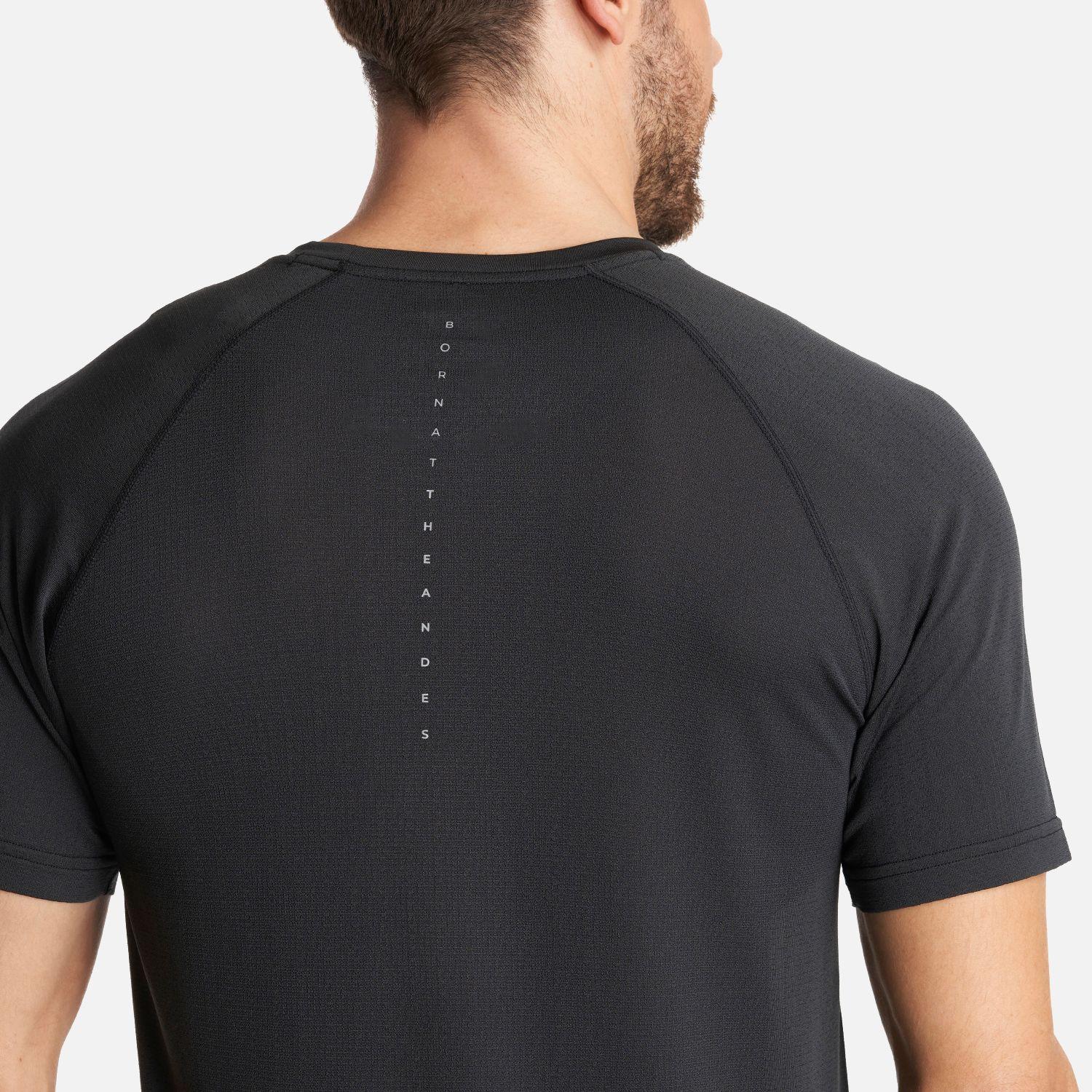 Polera Hombre Essential Sport T-Shirt Grafito Lippi-5