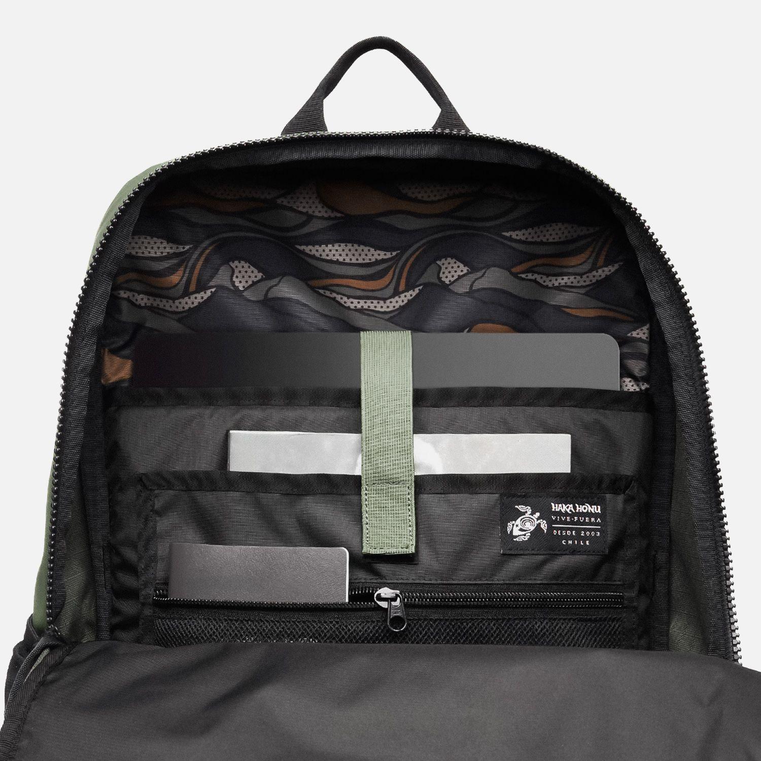 Mochila  Cromi 22L Verde Militar Haka Honu I26-7