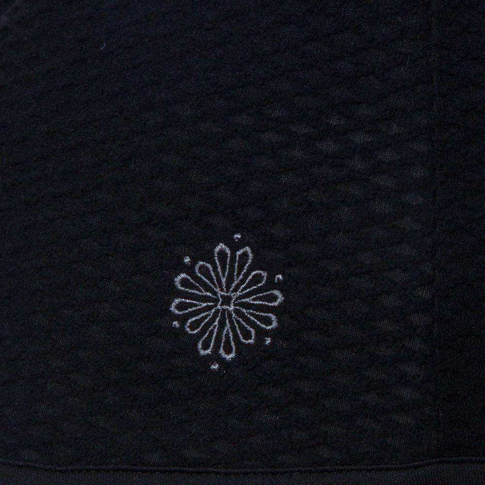 Poleron Mujer Jacaranda Nano-F 14 Zip Negro Lippi 18-5