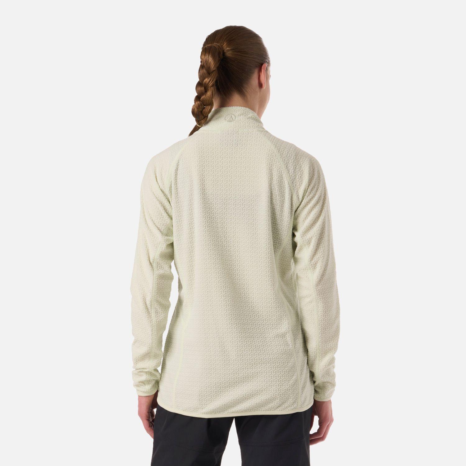 Polerón Mujer Jacaranda Nano-F 1/4 Zip Verde Claro Lippi V26-2