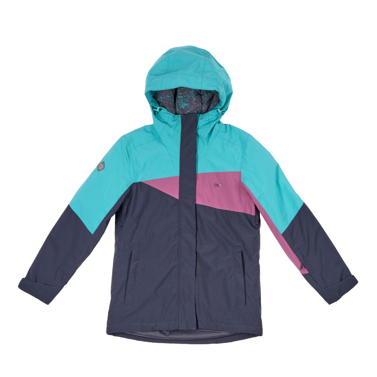 Chaqueta Teen Girl Shelter B-Dry Hoody Jacket Azul Marino / Turquesa Lippi I22-0