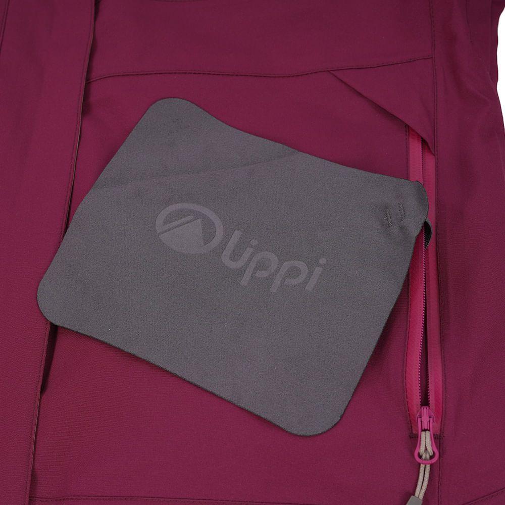 Chaqueta Mujer Andes B-Dry Hoody Jacket Uva / Taupe Lippi-5