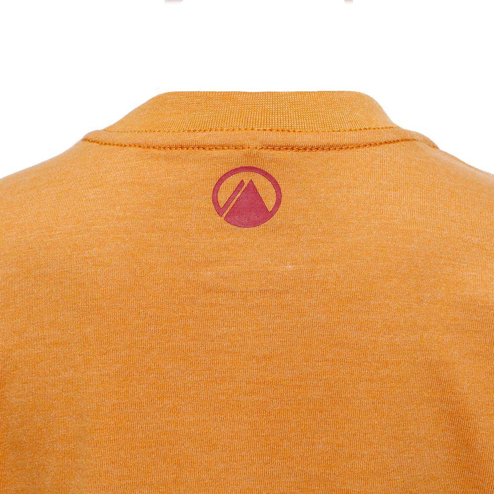 Polera Niño Shark Cotton T-Shirt Melange Naranjo Lippi-2