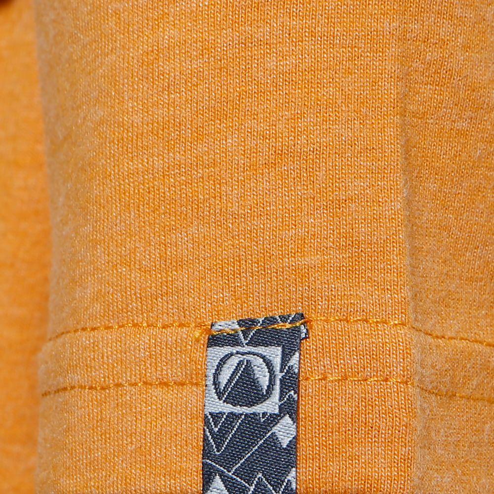 Polera Niño Shark Cotton T-Shirt Melange Naranjo Lippi-4