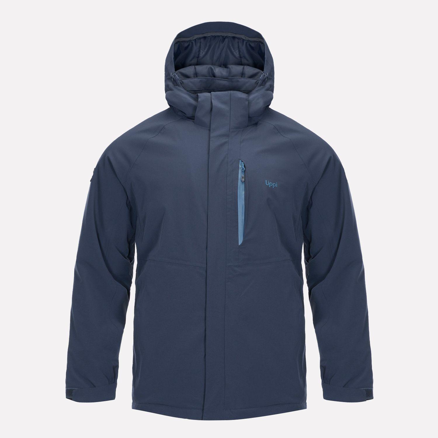 Chaqueta Hombre Andes B-Dry Hoody Jacket Azul Piedra Lippi-0