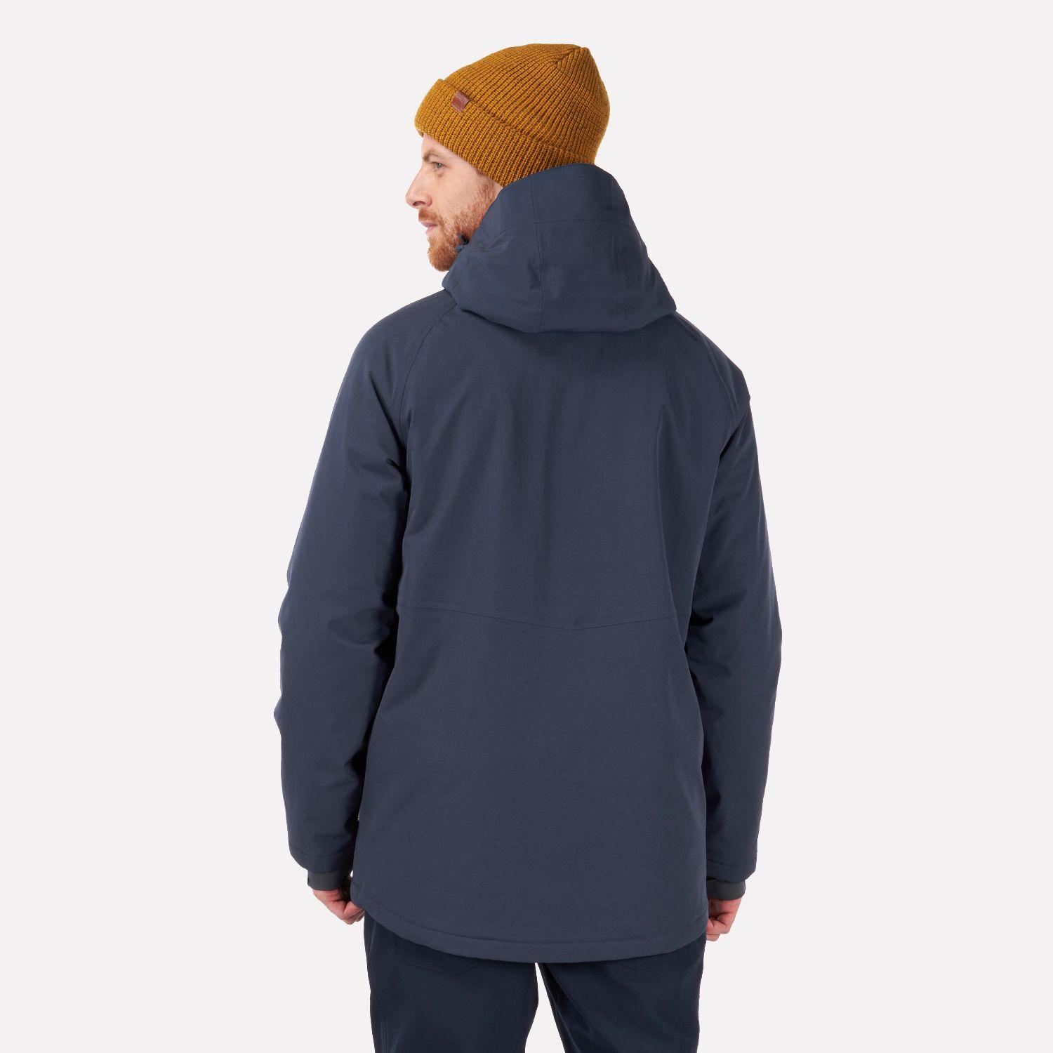Chaqueta Hombre Andes B-Dry Hoody Jacket Azul Piedra Lippi-2