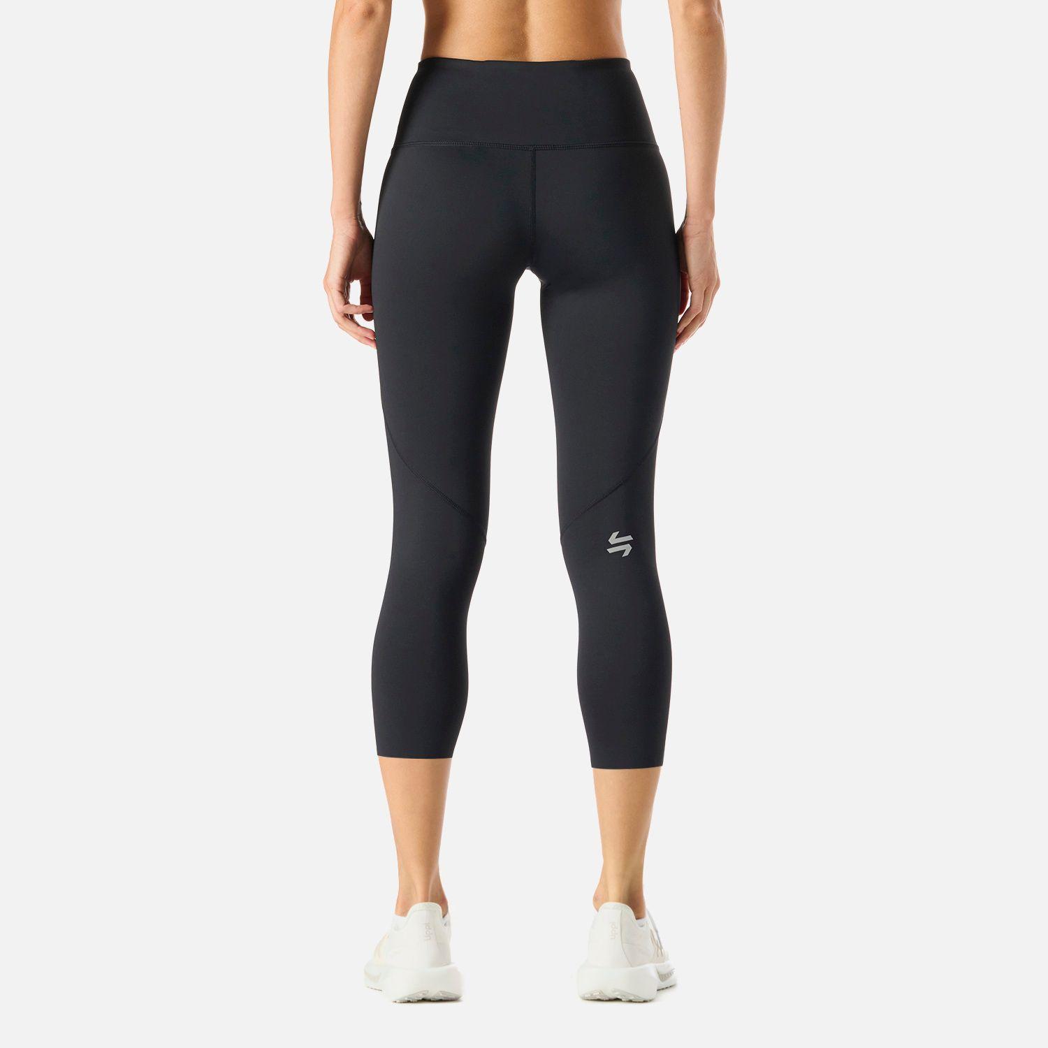 Calza Mujer Built To Move 3/4 High Rise Negro Vulcano-3