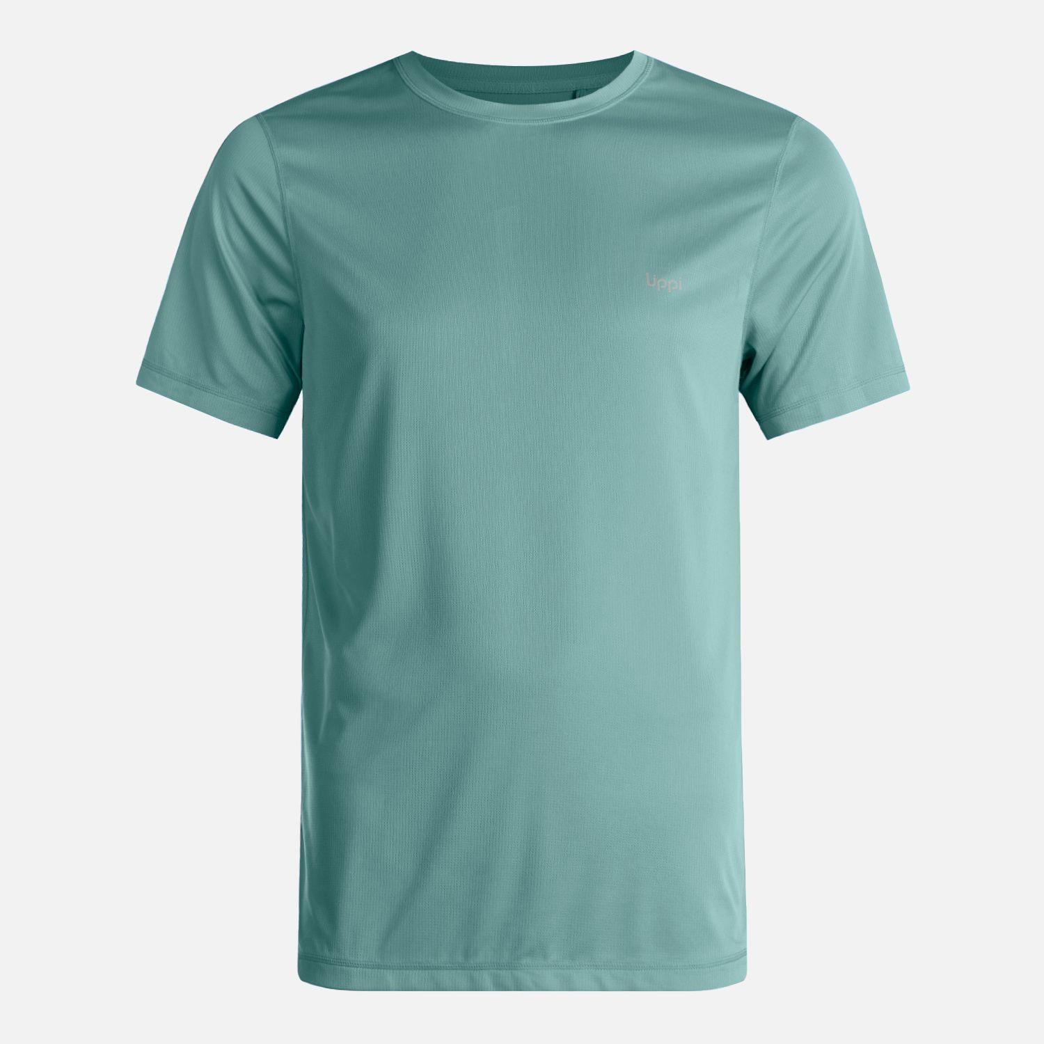 Polera Hombre Core Q-Dry T-Shirt Turquesa Lippi V26-5