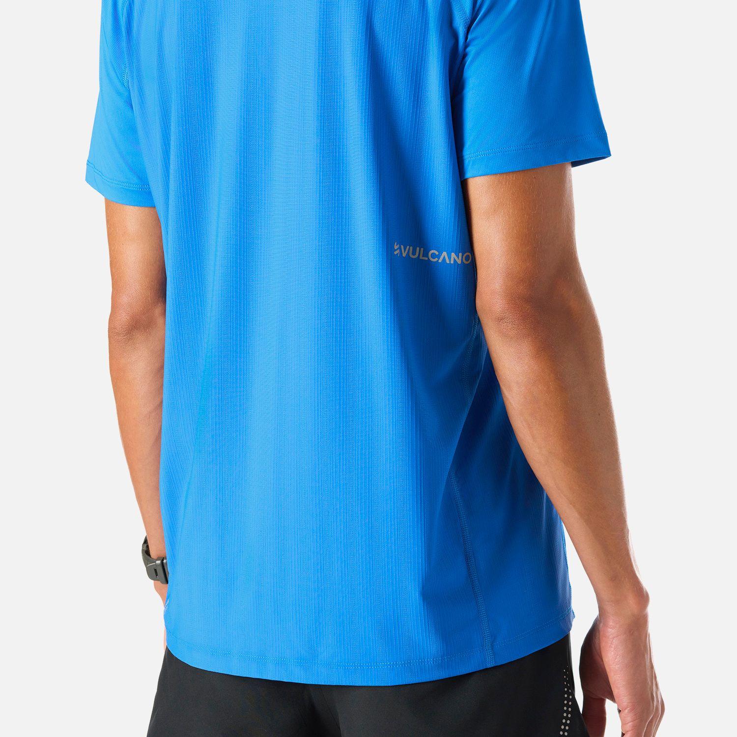 Polera manga corta running hombre Built To Move-5