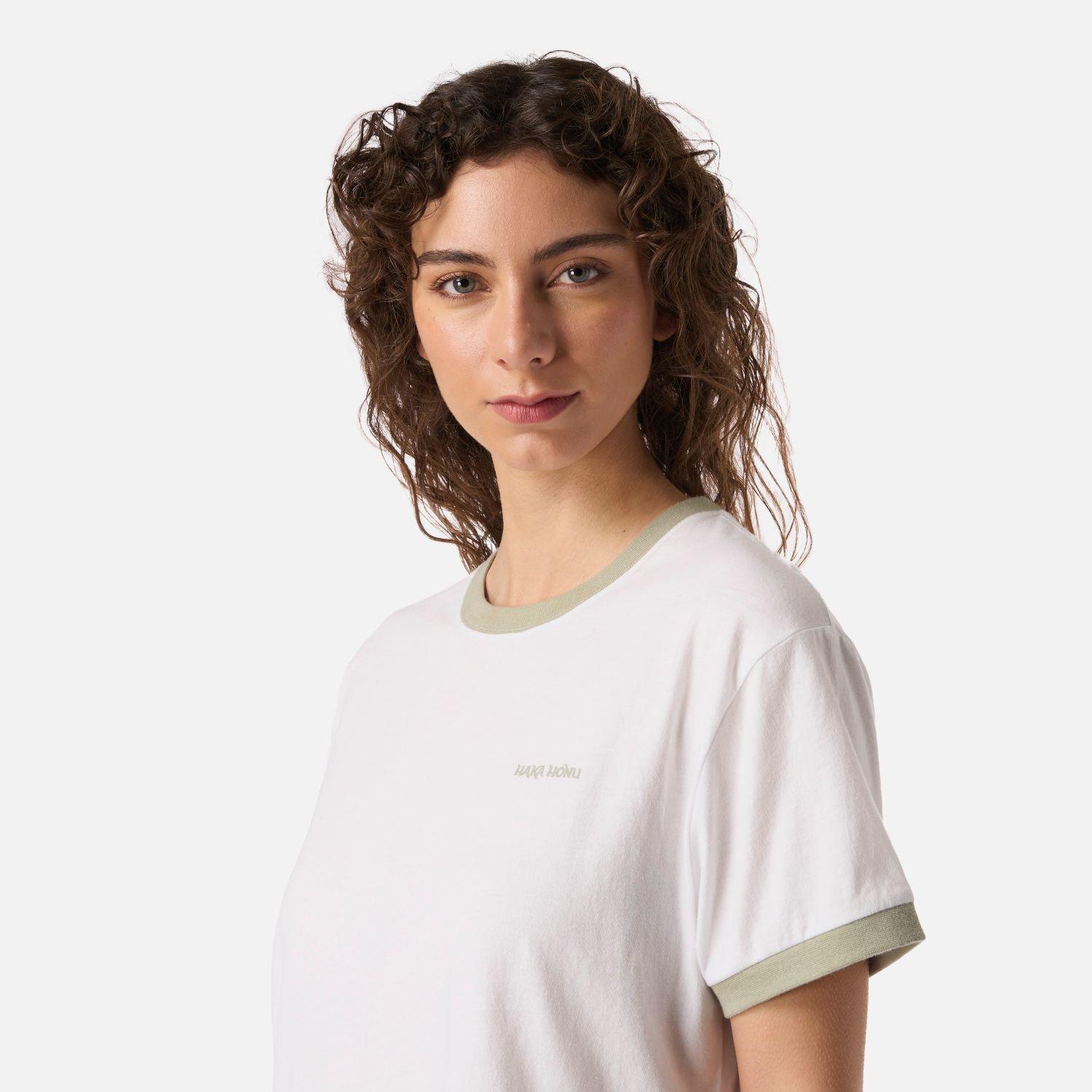 Polera Mujer Cosas Extranas Blanco Haka Honu V26-3