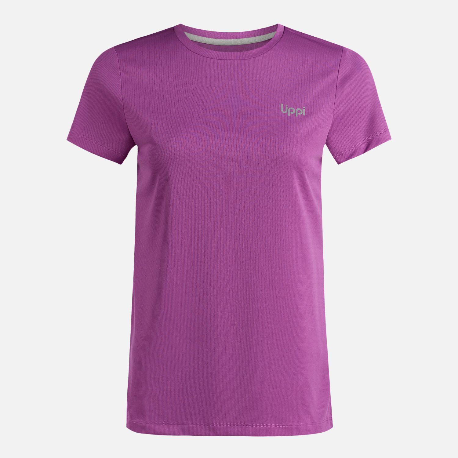 Polera Mujer Core Q-Dry T-Shirt Morado Lippi-5