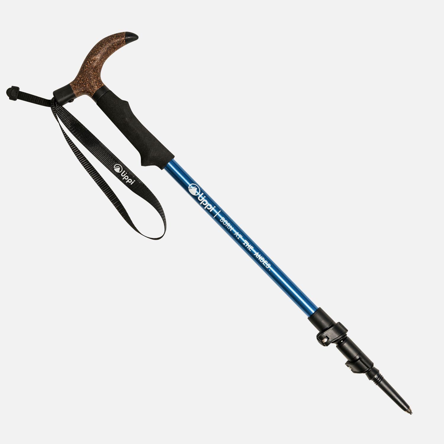 Baston Unisex Heritage Trail Pole Azul Lippi-1
