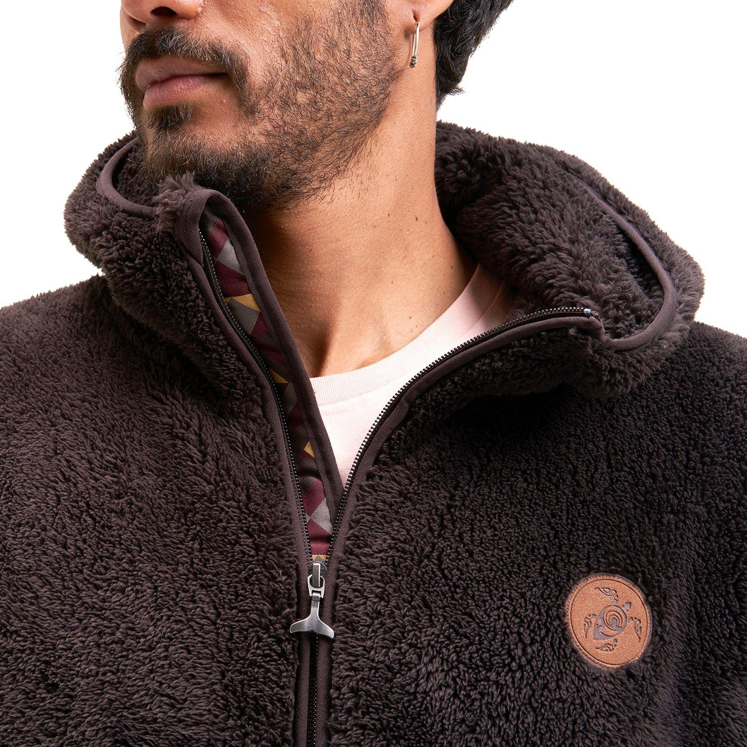Chaqueta Hombre Calur-oso Café Haka Honu I20-6