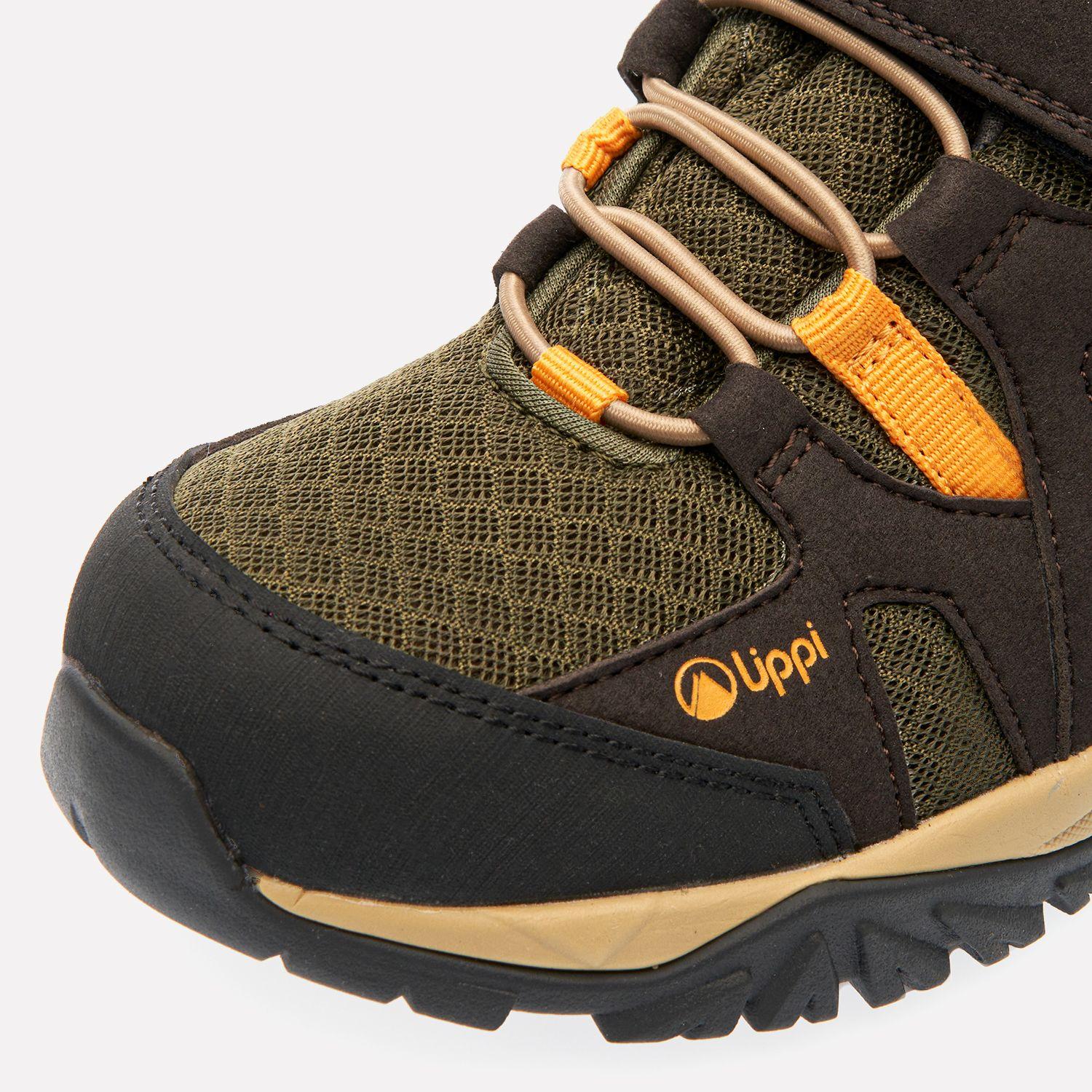 Zapato Niño Tellus Low Kids Verde / Negro Lippi V25-6