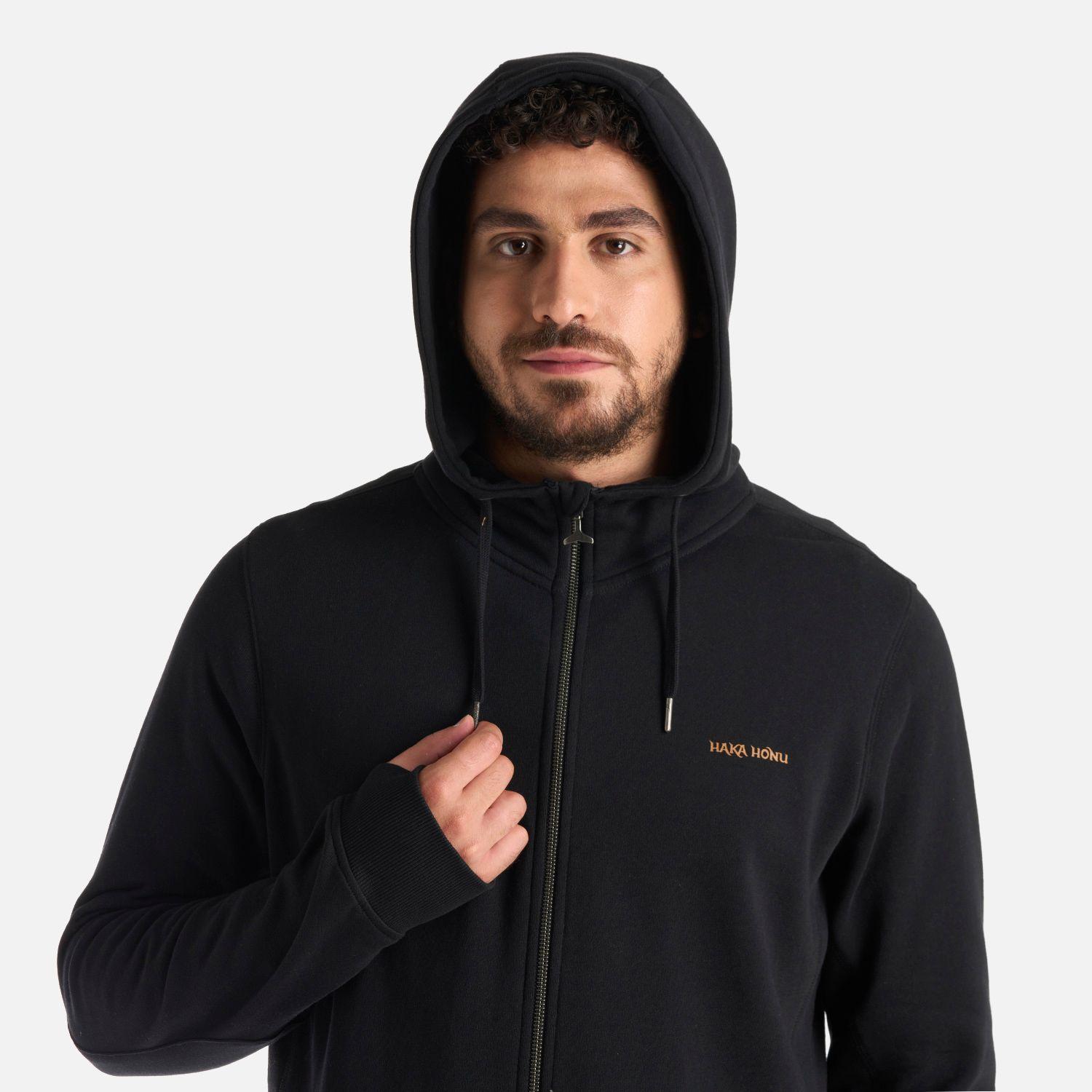 Polerón Hombre Ninja Negro Haka Honu I25-3