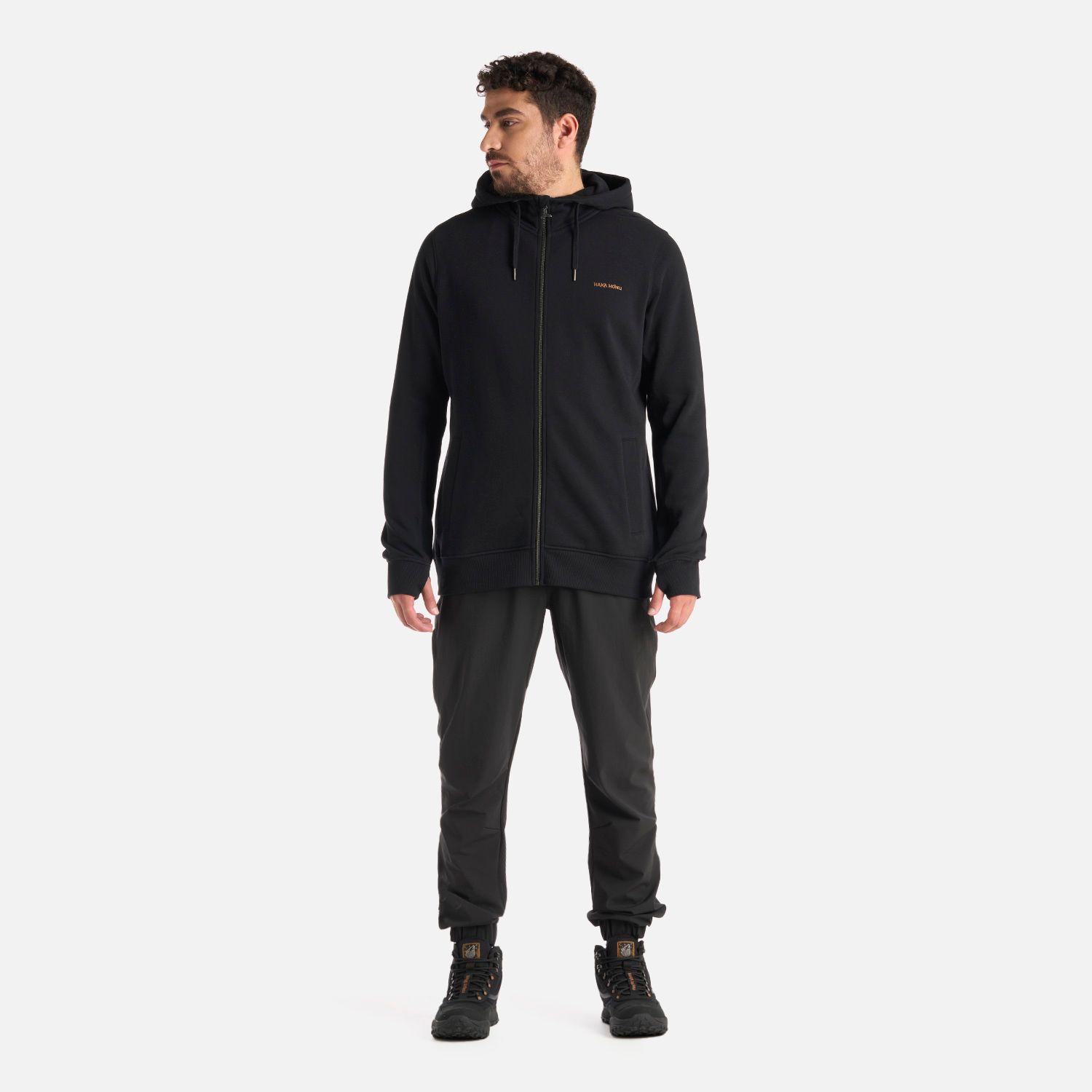 Polerón Hombre Ninja Negro Haka Honu I25-5