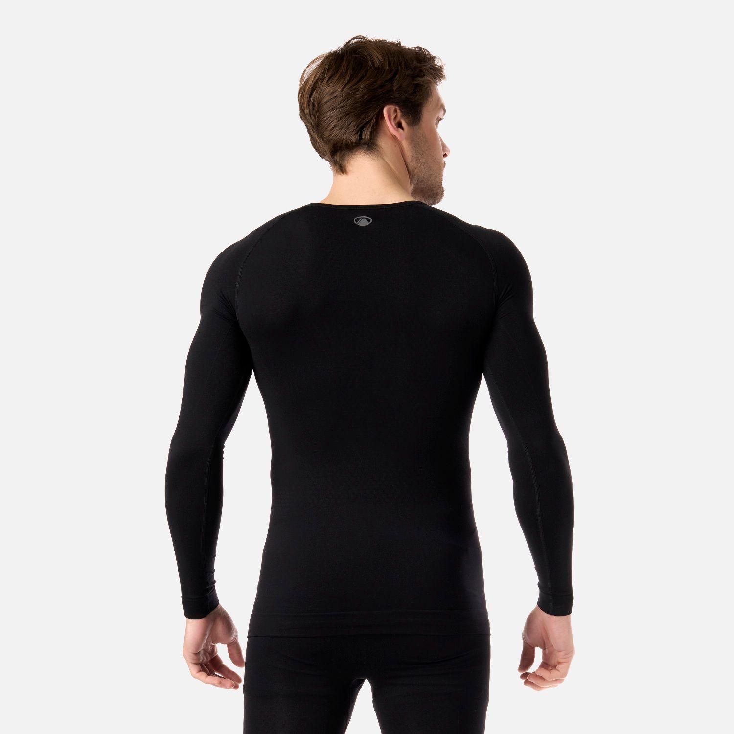 Primera Capa Hombre Skintec Active Q-Dry Top Negro Lippi I26-2