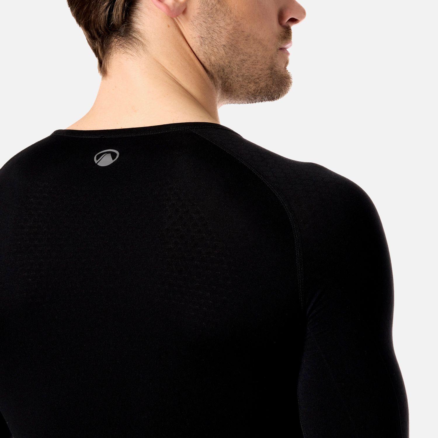 Primera Capa Hombre Skintec Active Q-Dry Top Negro Lippi I26-3