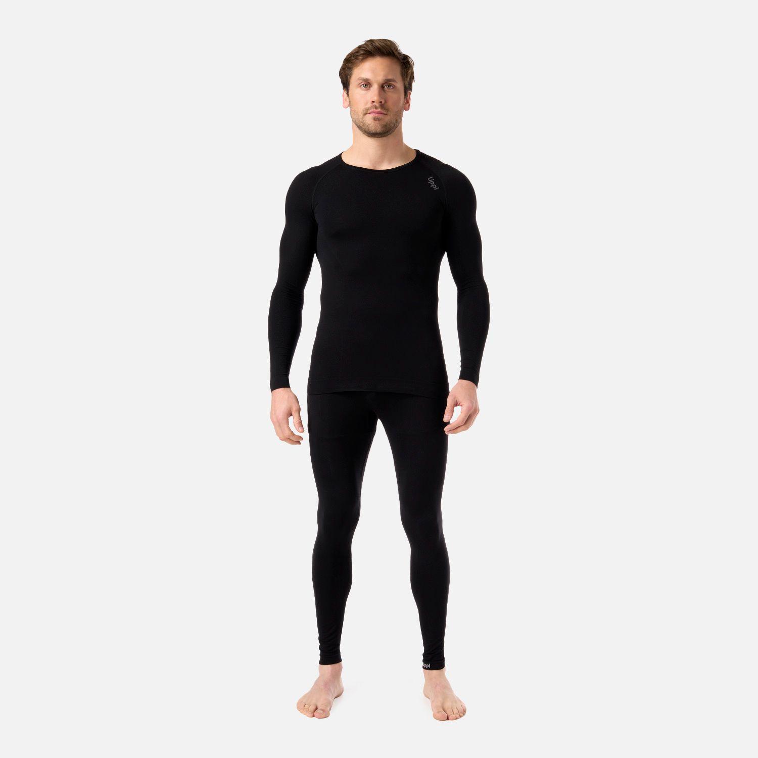 Primera Capa Hombre Skintec Active Q-Dry Top Negro Lippi I26-5