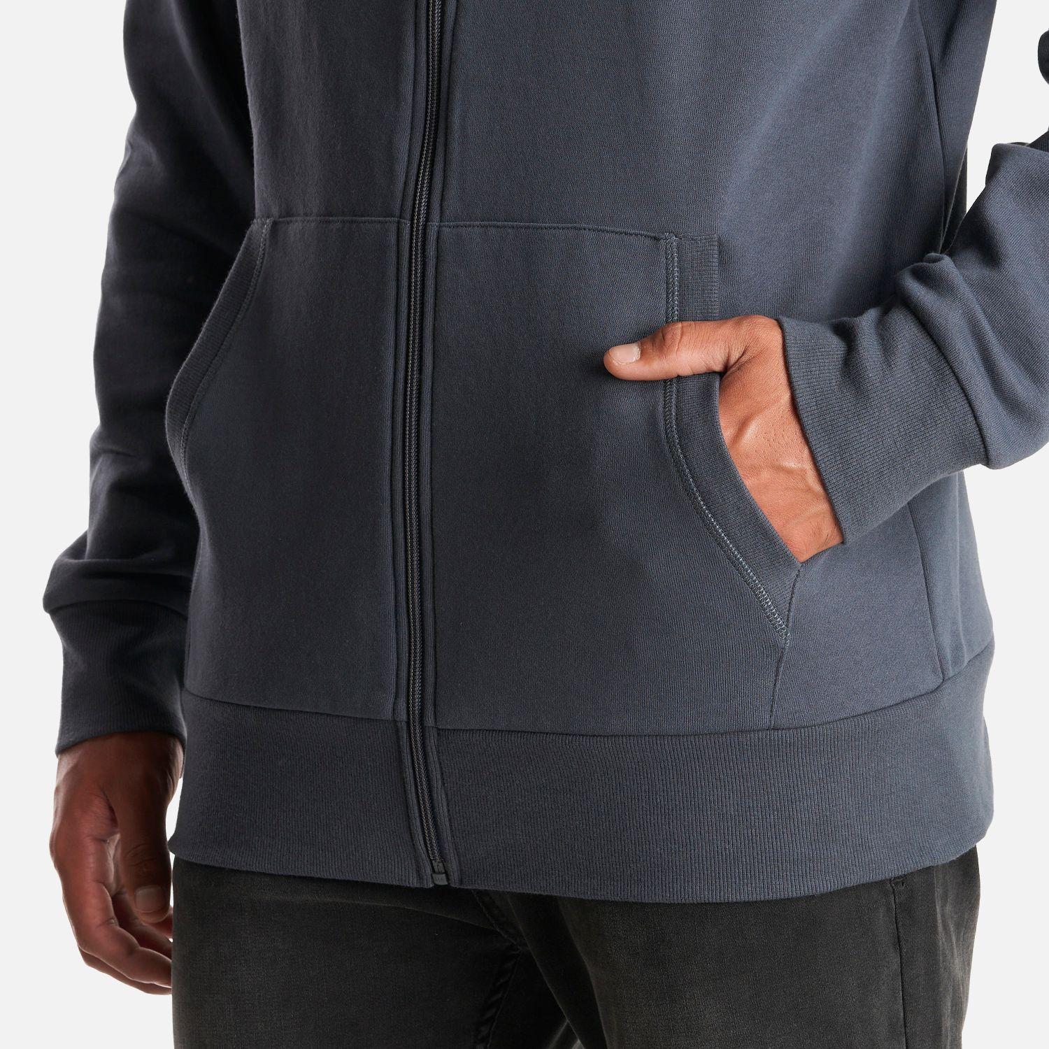 Poleron Hombre Ulmo Full Zip Hoody Sweatshirt Azul Noche Lippi-5