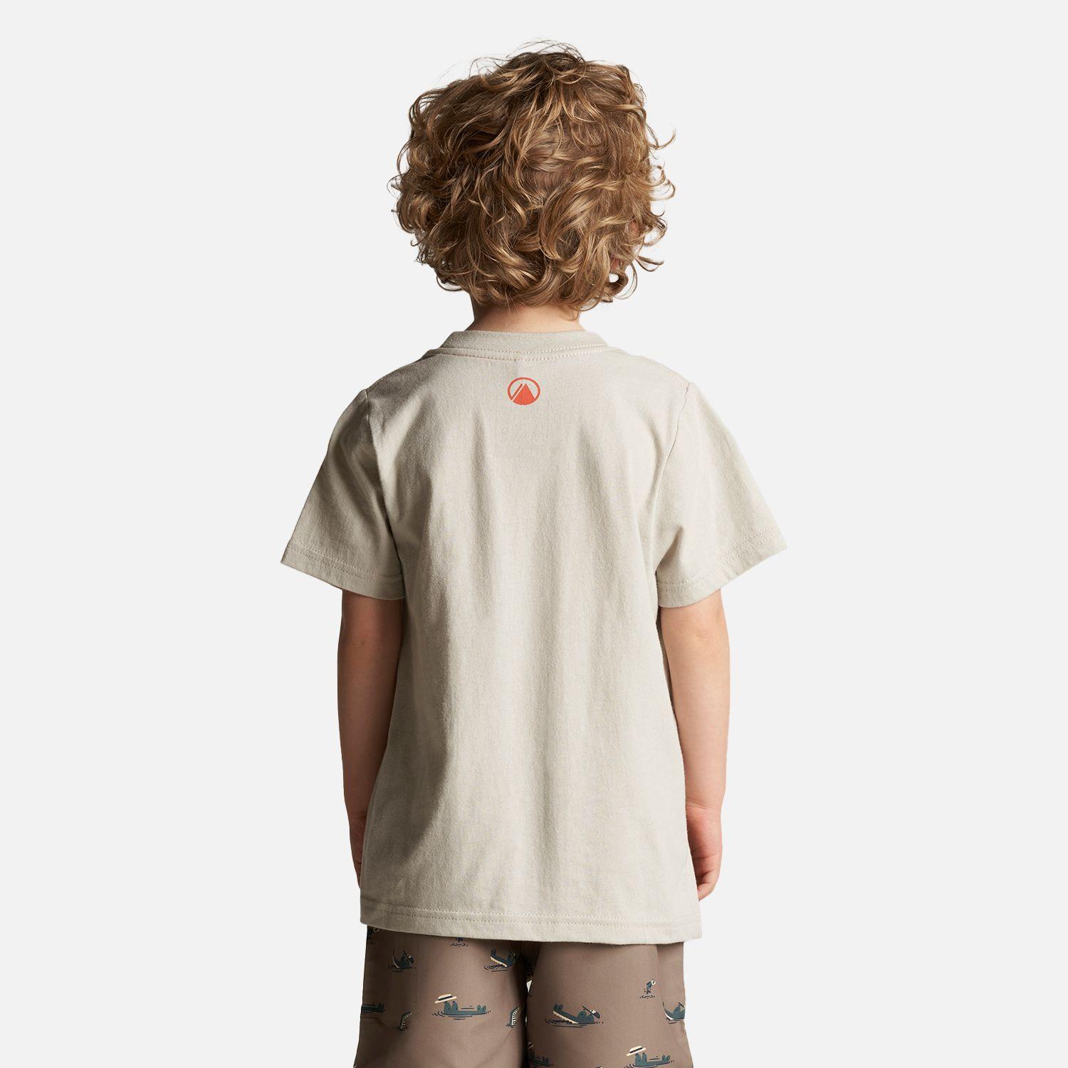Polera Niño Logo Lippi T-Shirt Gris Calido Lippi-2