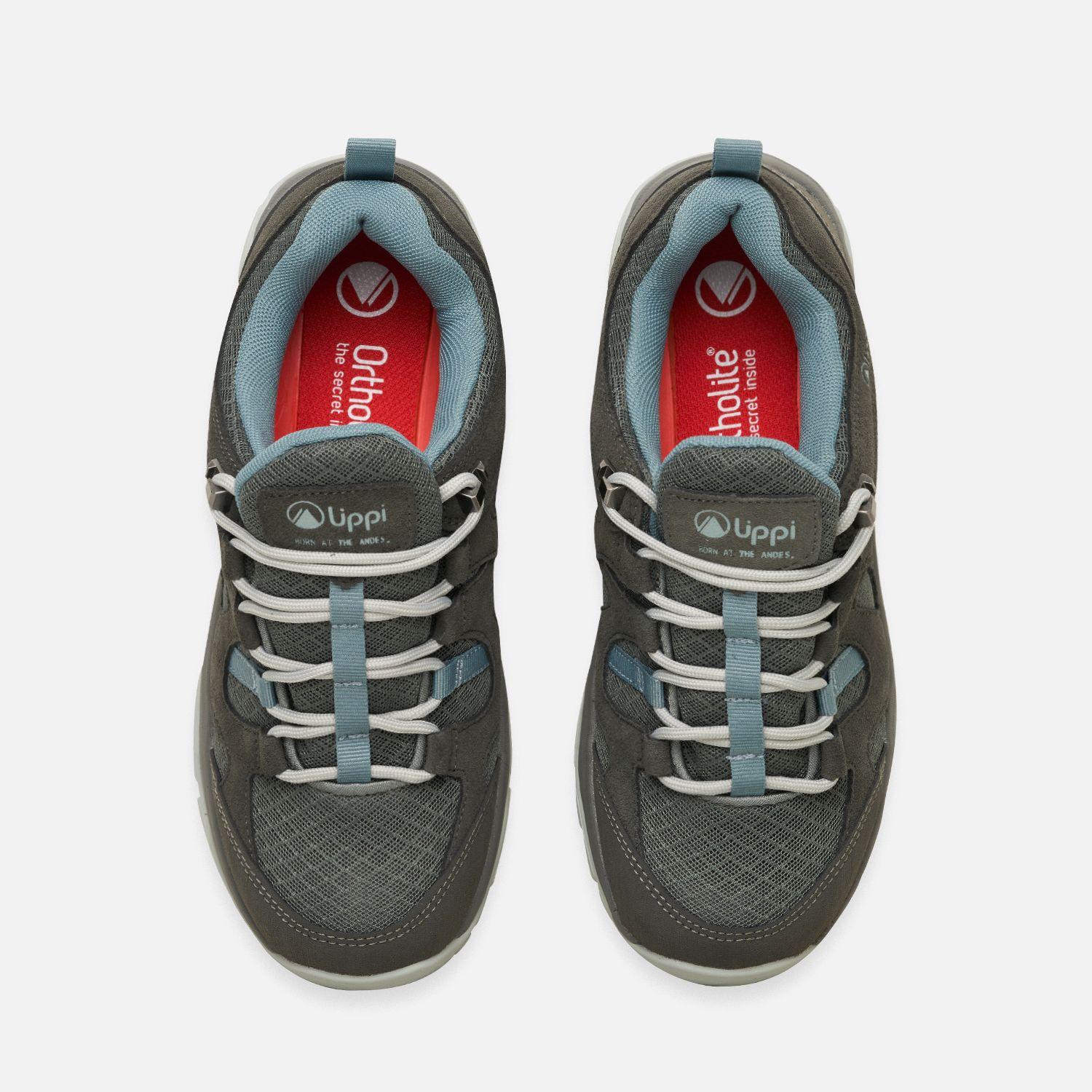 Zapato Mujer Tellus Low Acero Oscuro Lippi V26-5