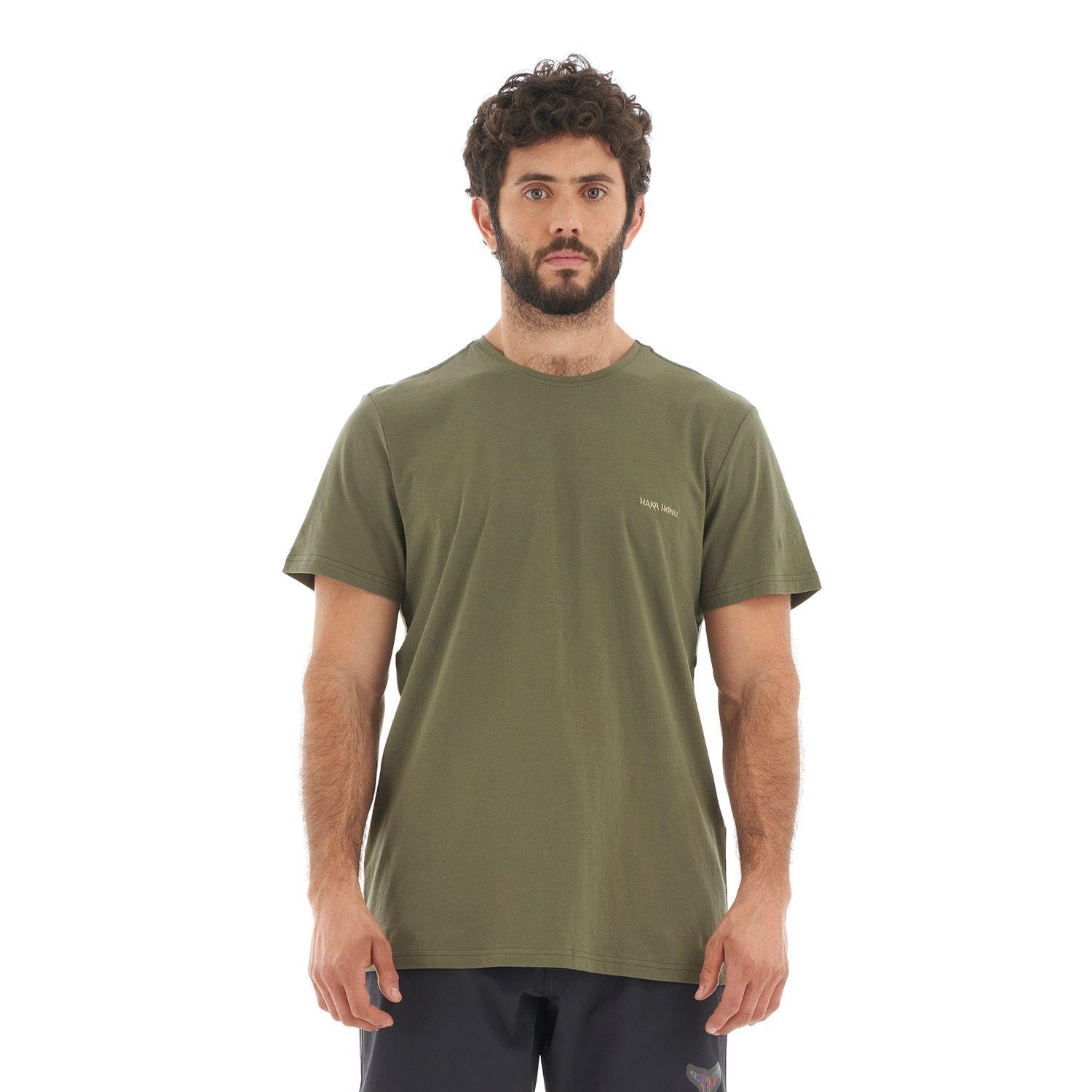 Polera Hombre Polo Verde Militar Haka Honu V22-1