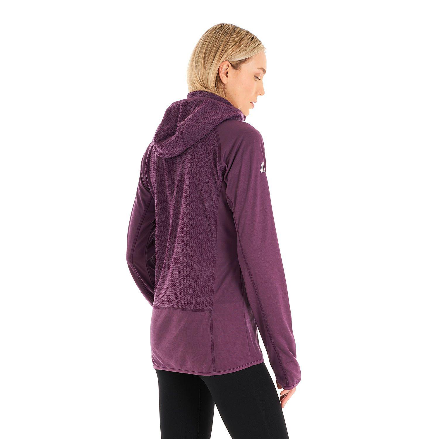 Poleron Mujer Jacaranda Mountain Nano-F 14 Zip Hoody Purpura Lippi-4