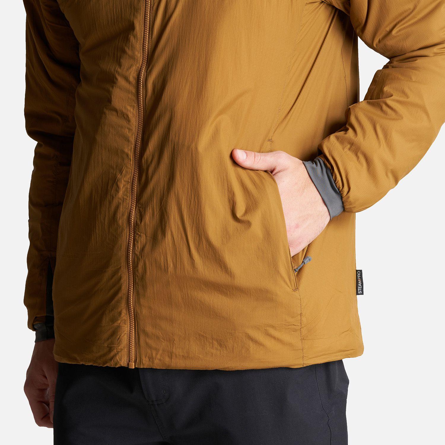 Chaqueta Hombre Spry Steam-Pro Hoody Jacket Mostaza Oscuro Lippi-5