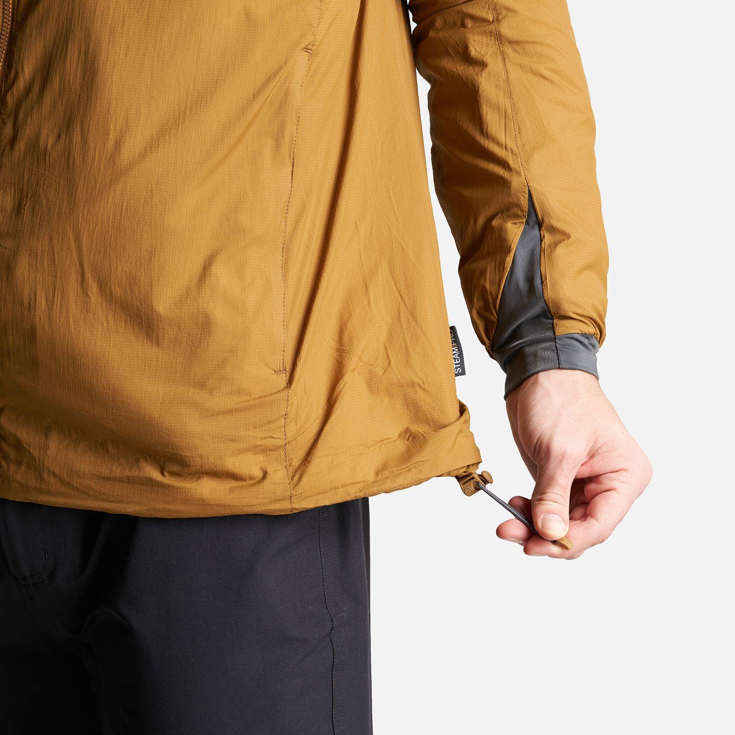 Chaqueta Hombre Spry Steam-Pro Hoody Jacket Mostaza Oscuro Lippi-6