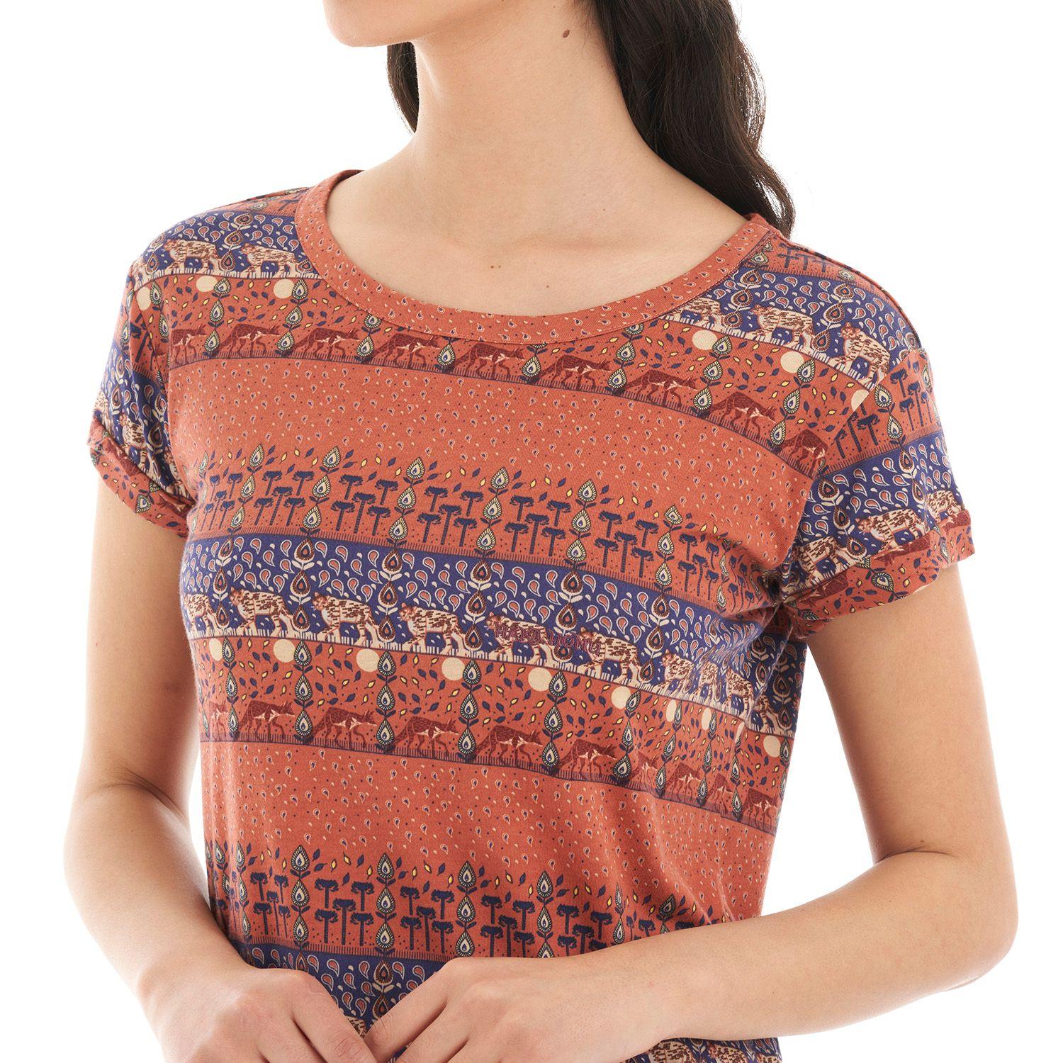 Vestido Mujer Palomita Damasco print Haka Honu-6