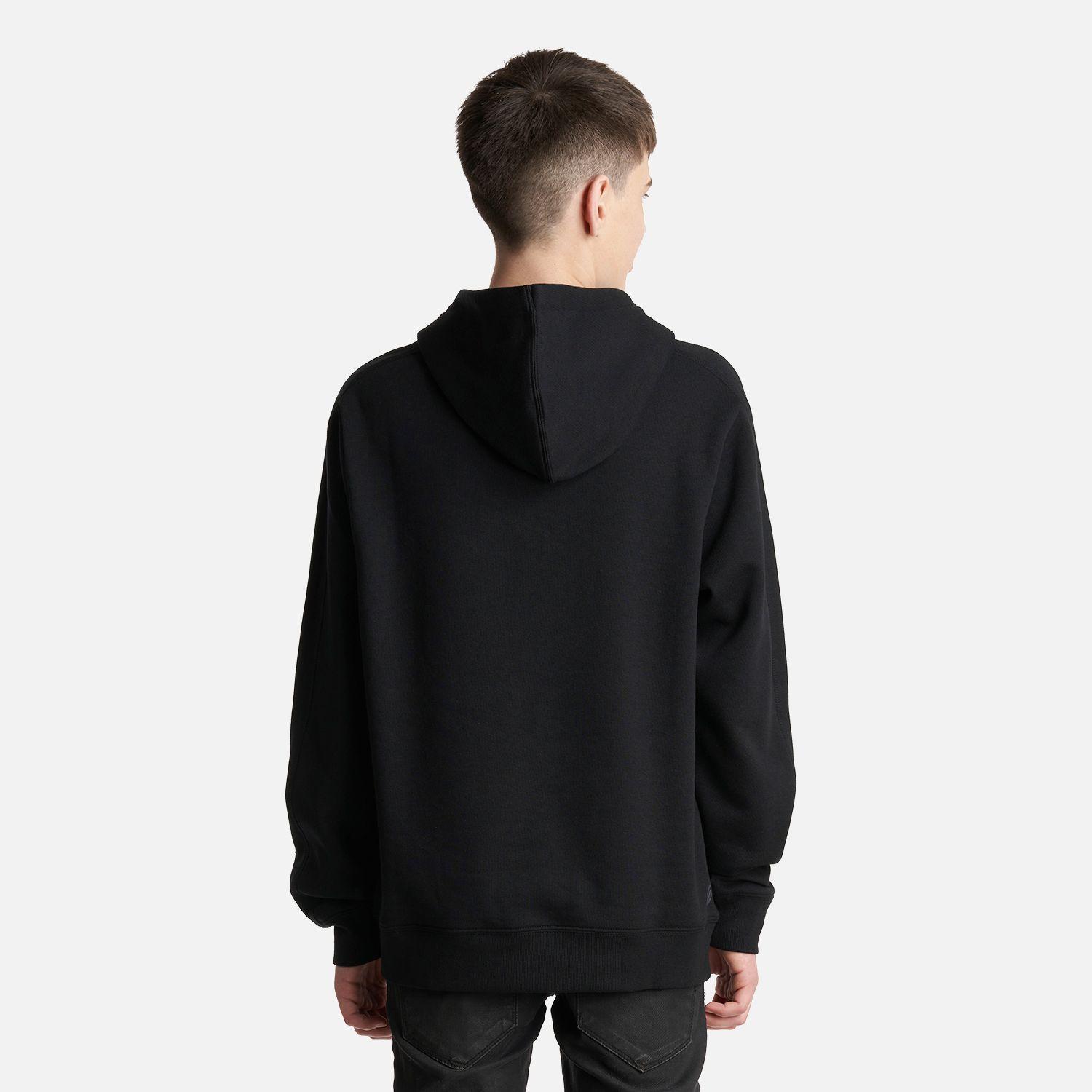 Poleron Teen Boy Ulmo Mid Point Hoody Sweatshirt Negro Lippi-3