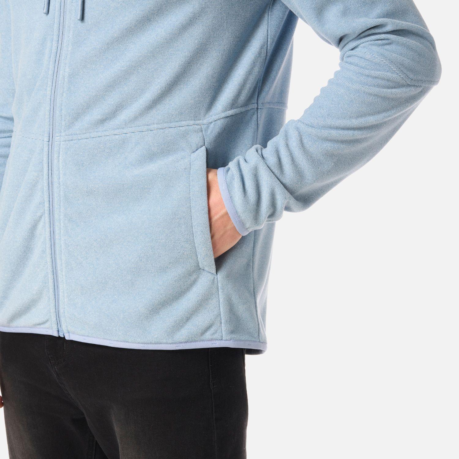 Polar Hombre Stripes Nano-F Full Zip Hoody Azul Piedra Lippi-4