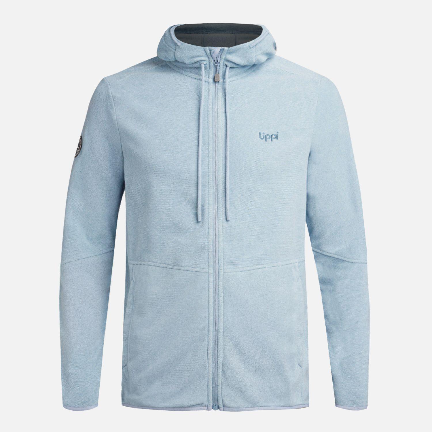 Polar Hombre Stripes Nano-F Full Zip Hoody Azul Piedra Lippi-6